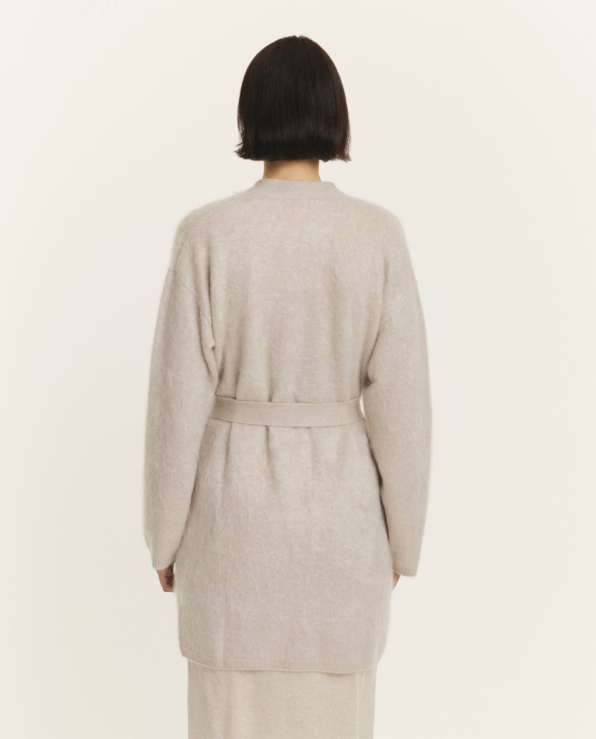 Cashmere Amina vest - Lichtgrijs