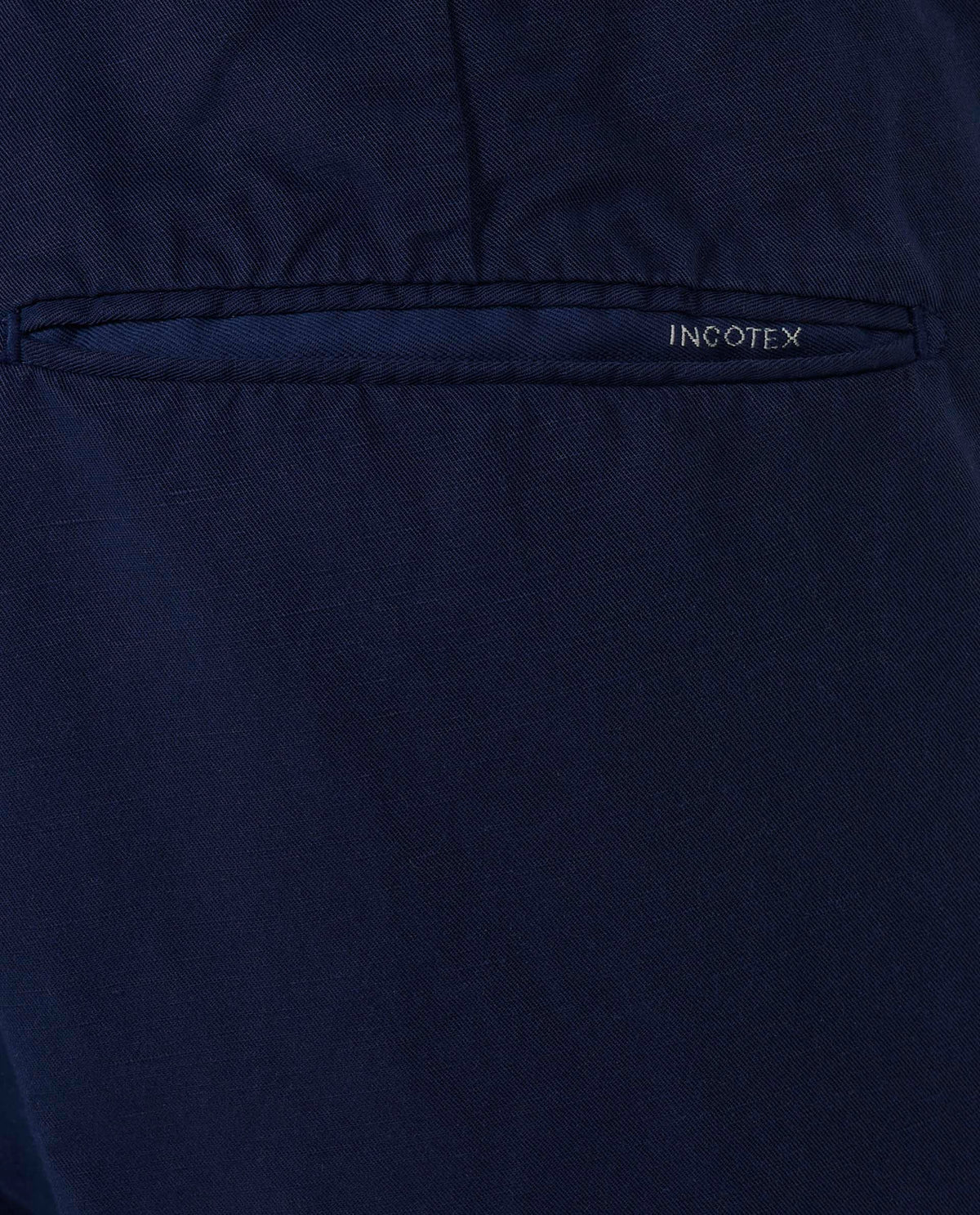 Linnen Katoenen Broek - Blauw