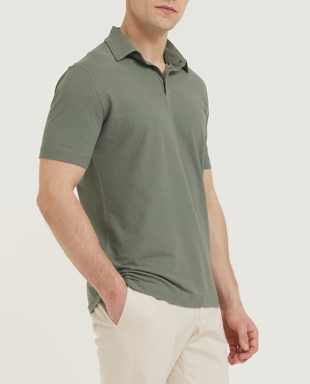 Ice Cotton Polo - Groen