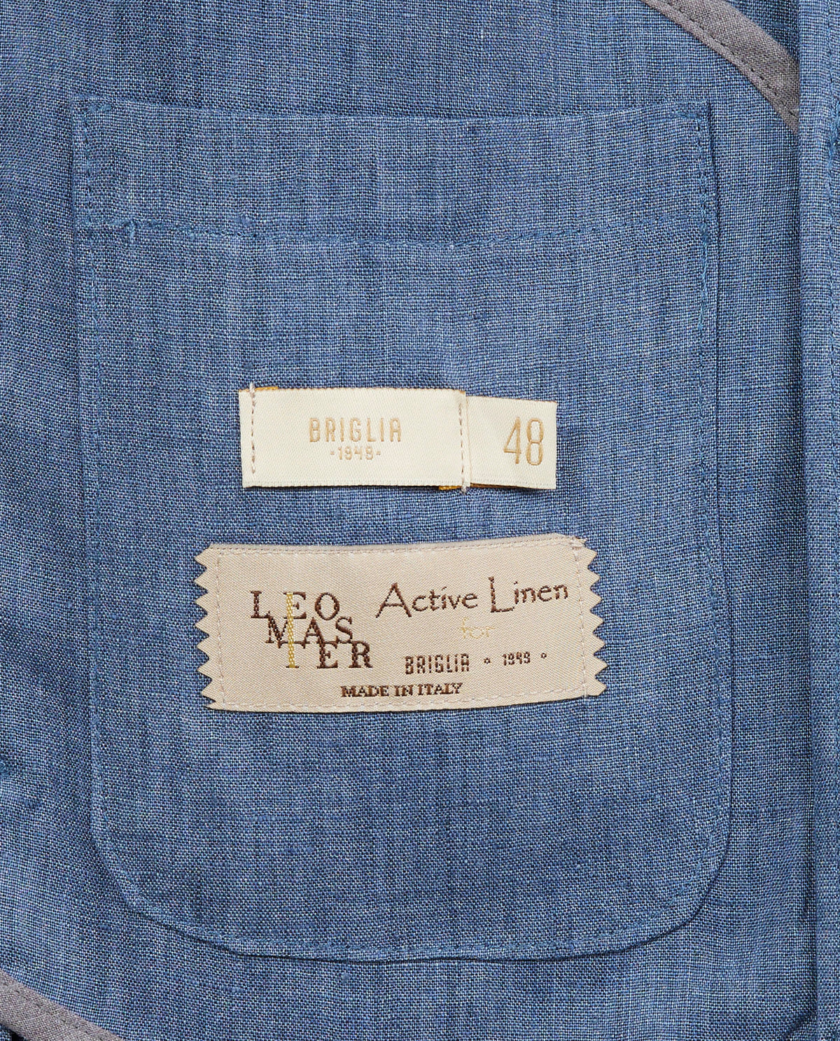Linnen Overshirt - Blauw