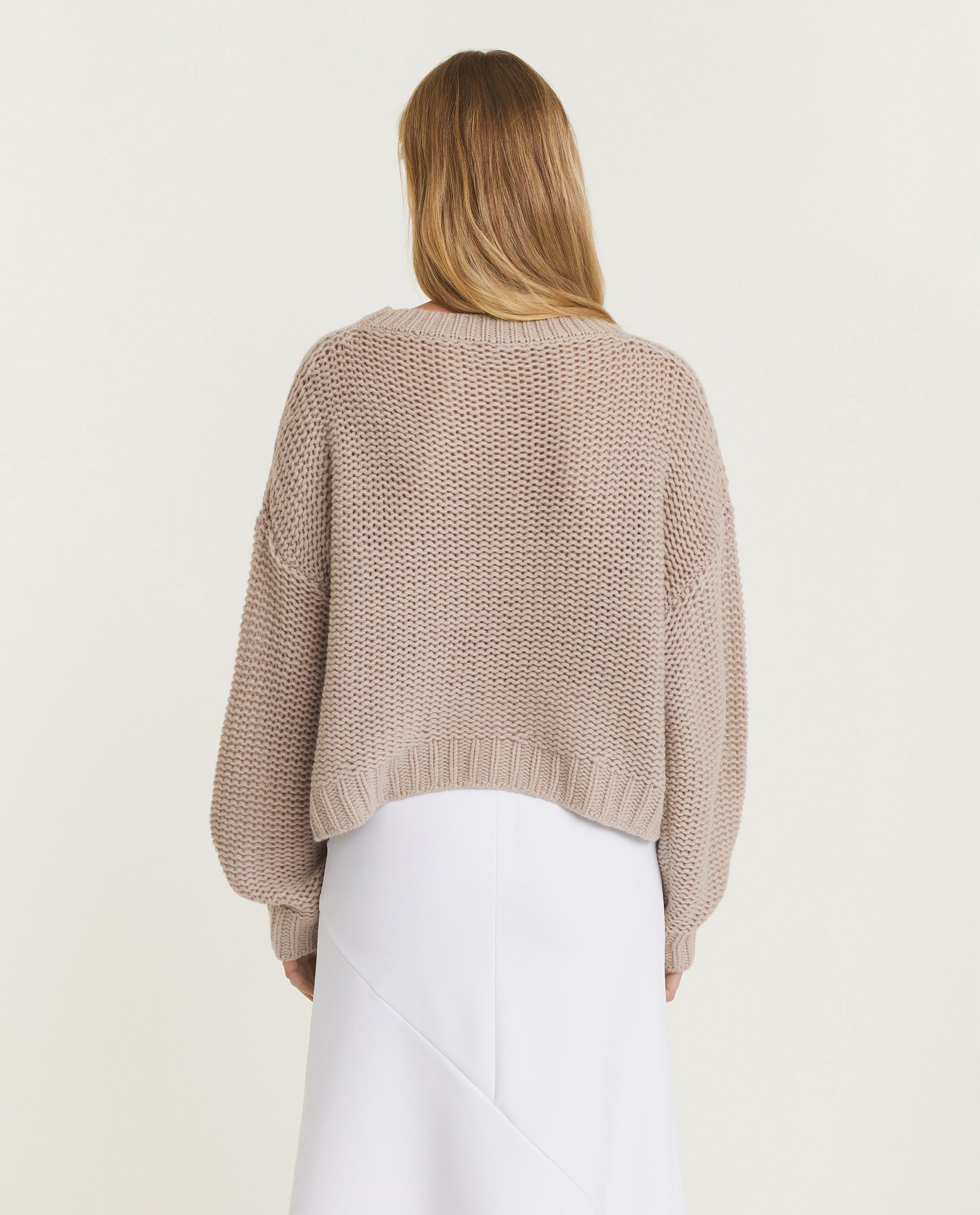Wool-cashmere sweater