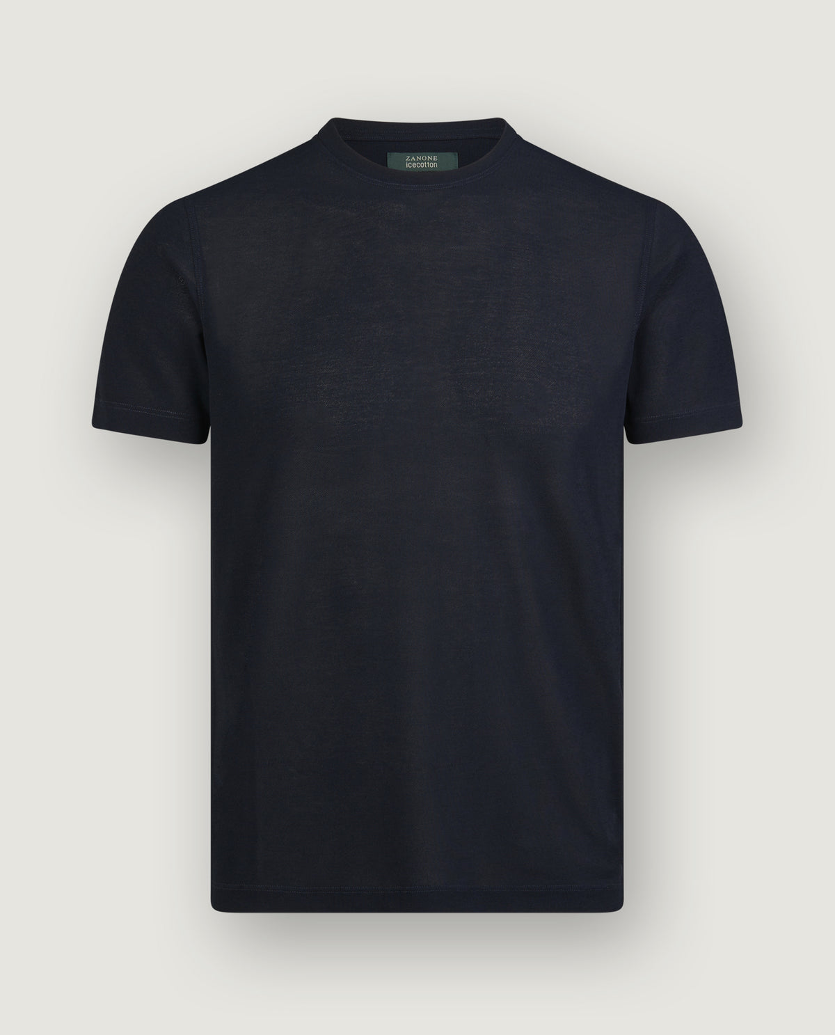 Ice Cotton Pique T-Shirt - Donkerblauw