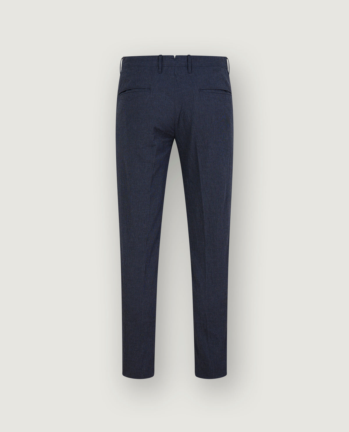 Mini Patroon Katoenen Broek - Donkerblauw