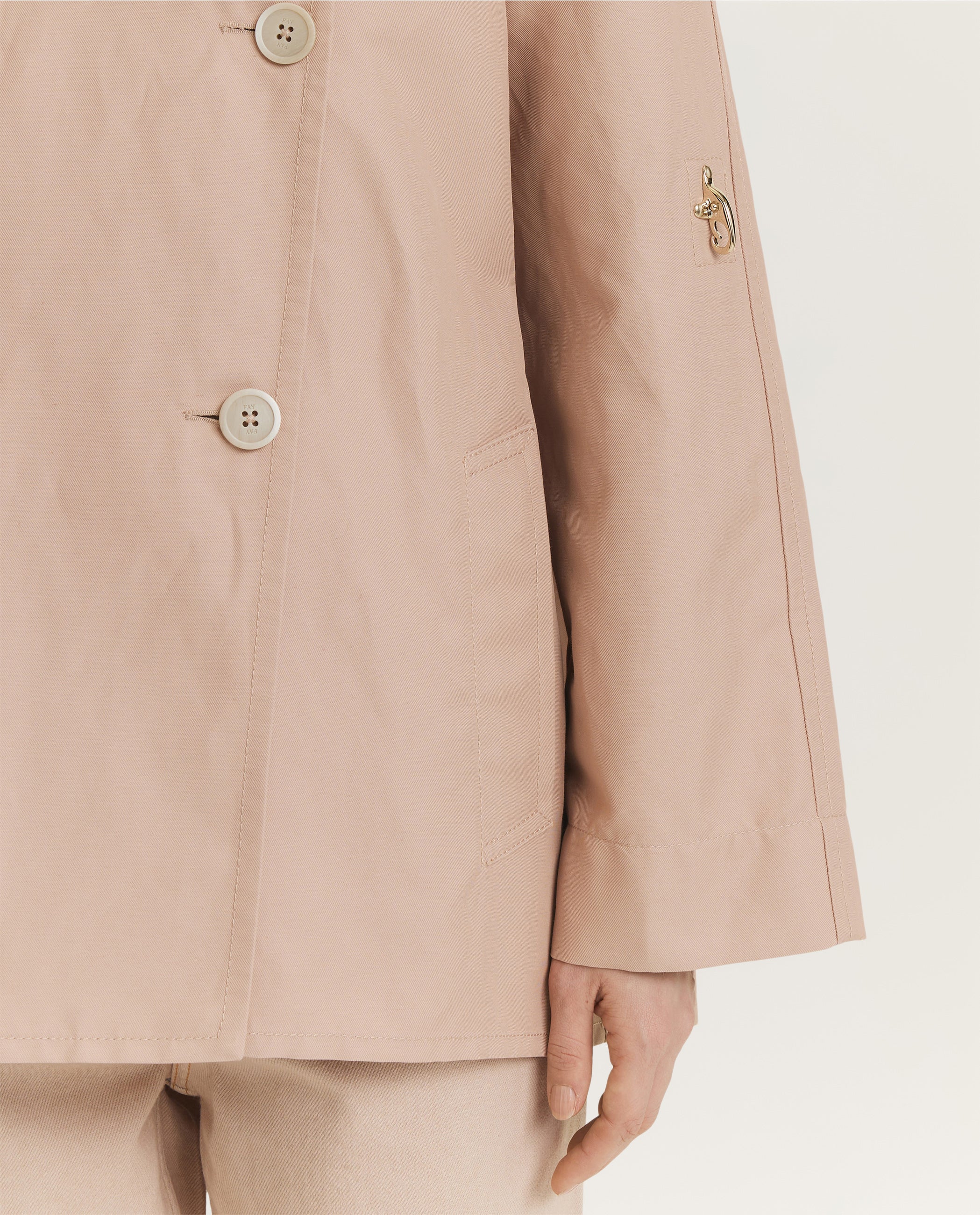City Trench Jas - Roze