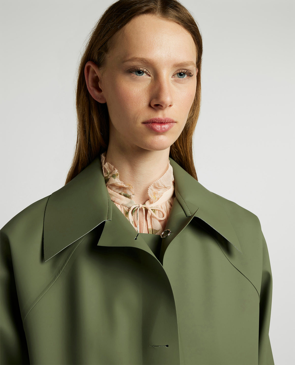 Original Below Rubber Overcoat - Groen