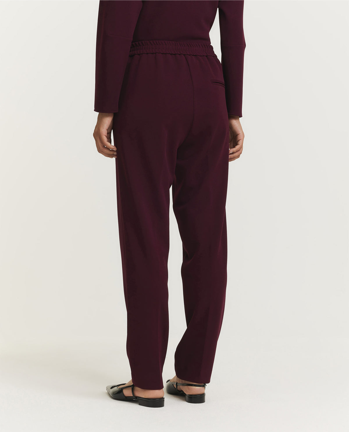 Tapered Pantalon - Rood