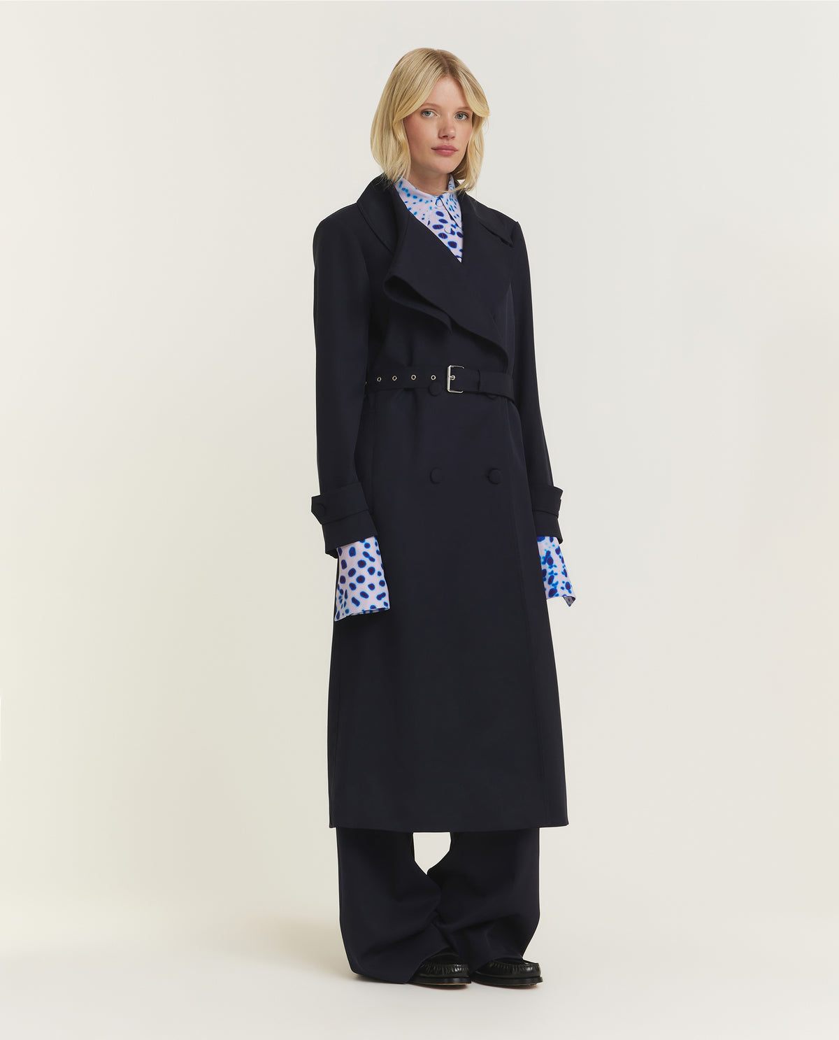 Wool Trench Coat