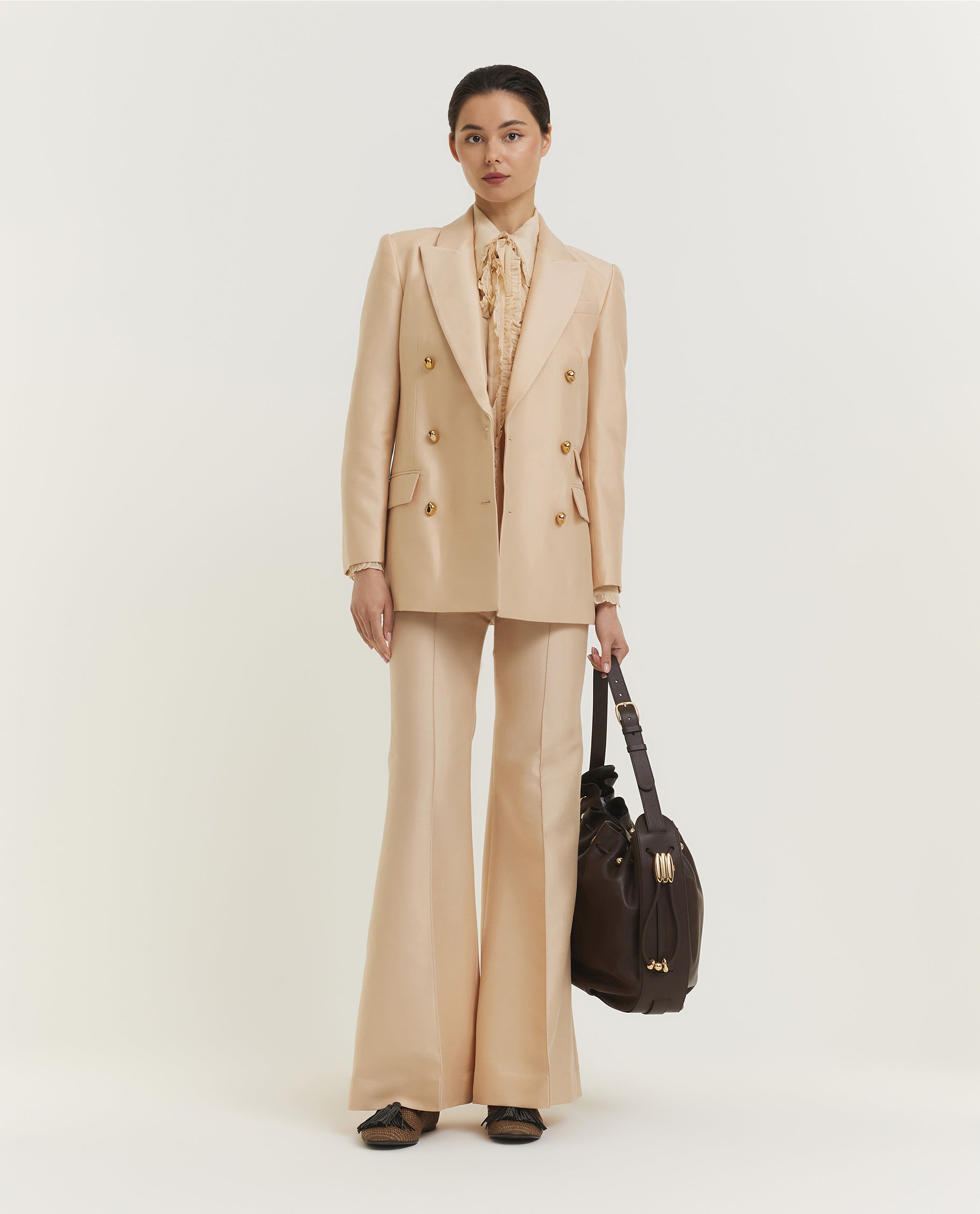 Illuminate Tailored Blazer - Lichtbruin