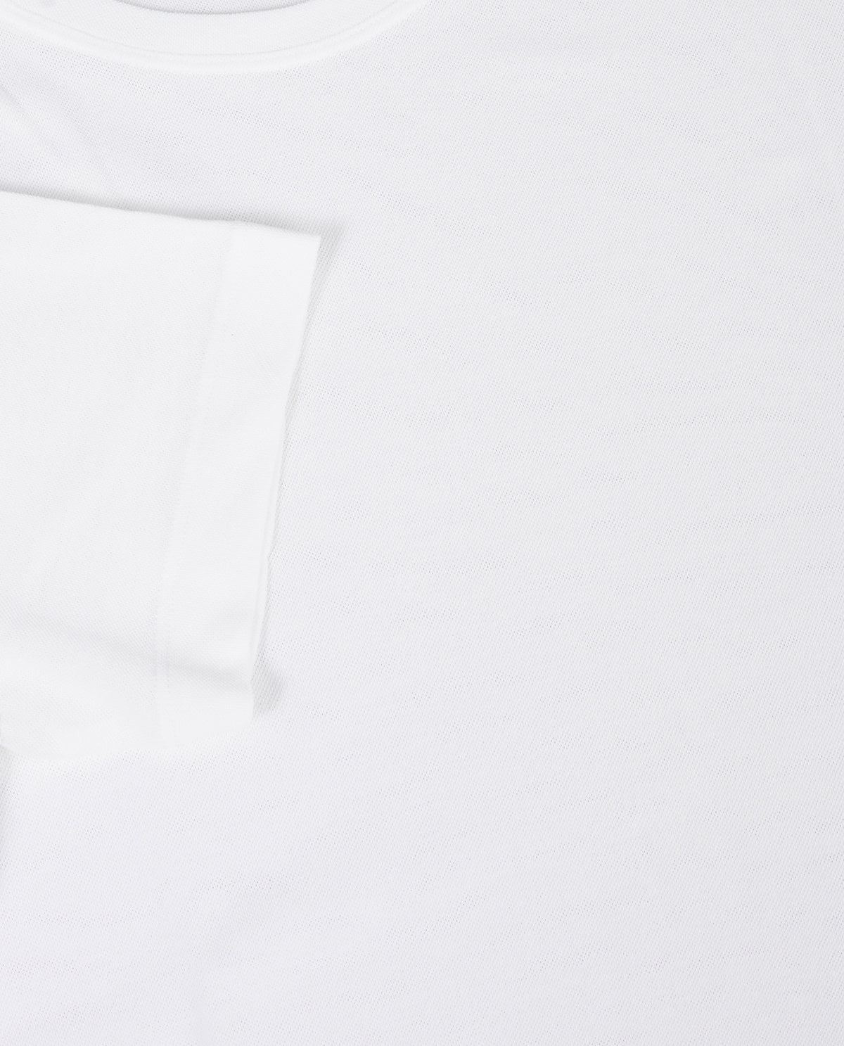 Ice Cotton Pique T-Shirt - Wit