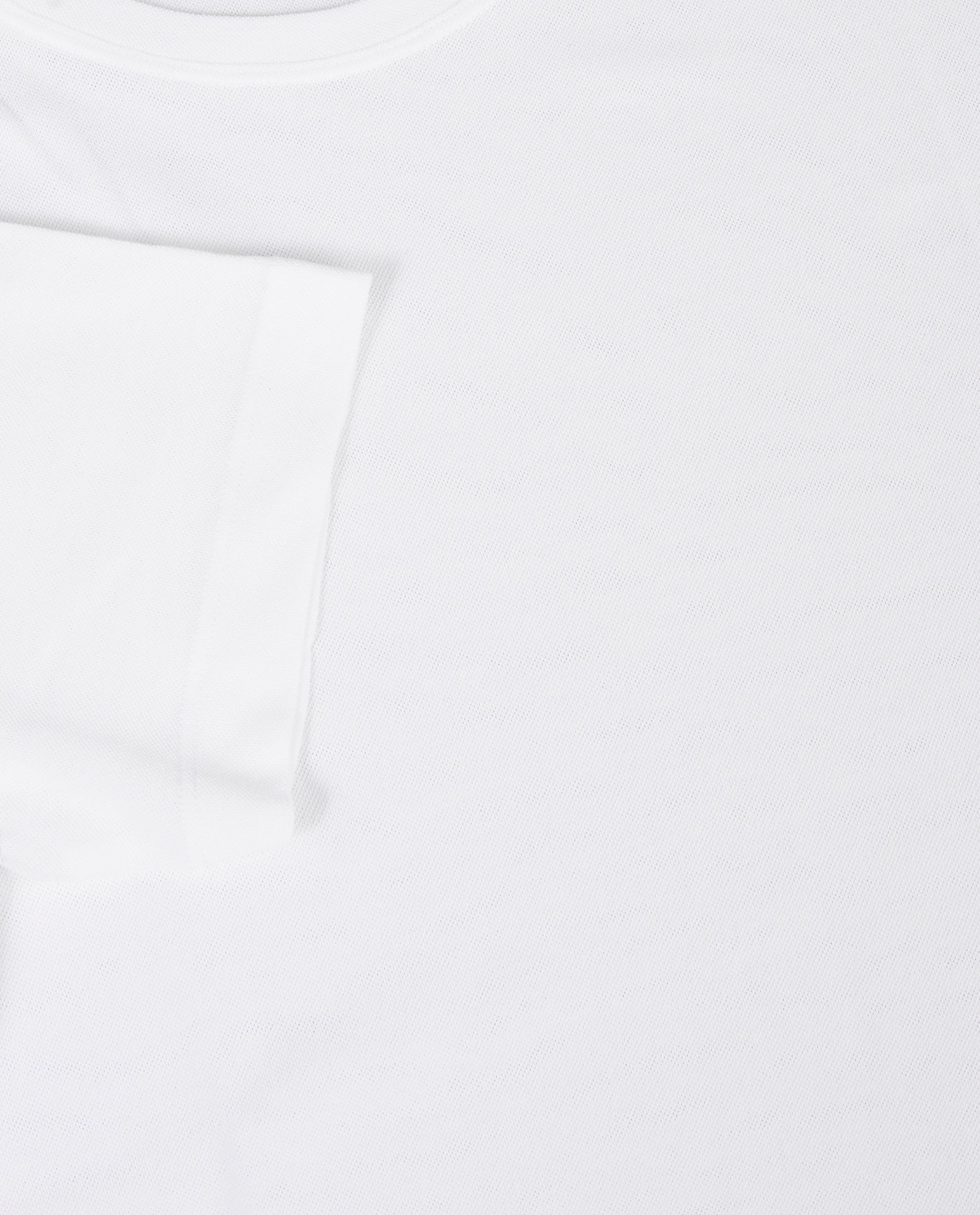 Ice Cotton Pique T-Shirt - Wit