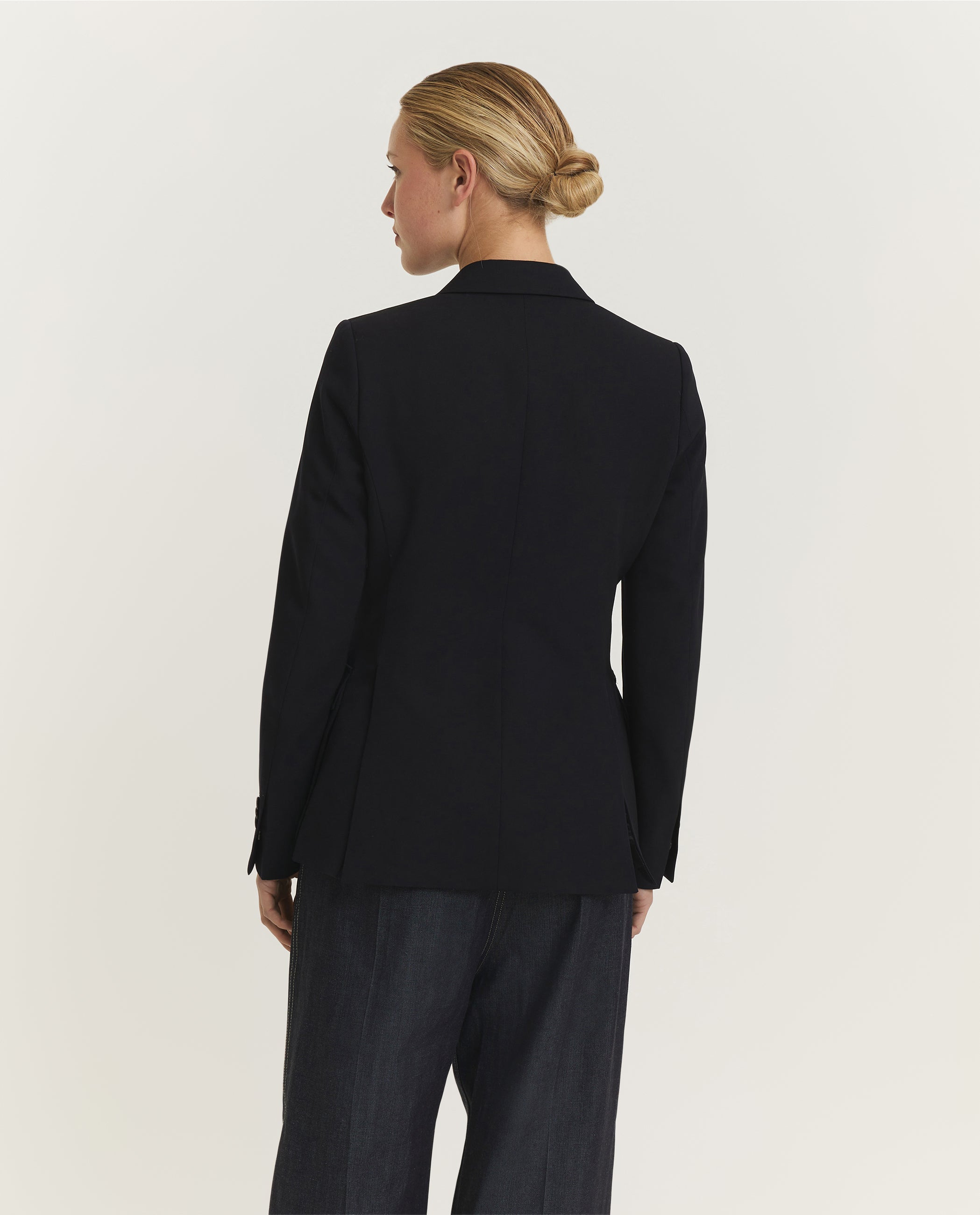 Wollen Blazer - Donkerblauw