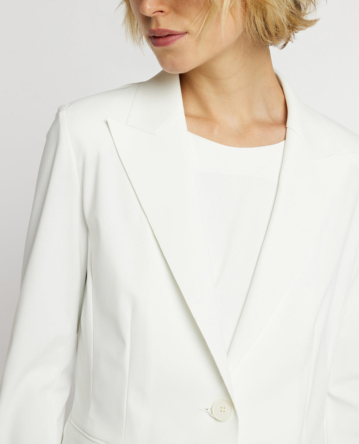 Getailleerde blazer - Wit