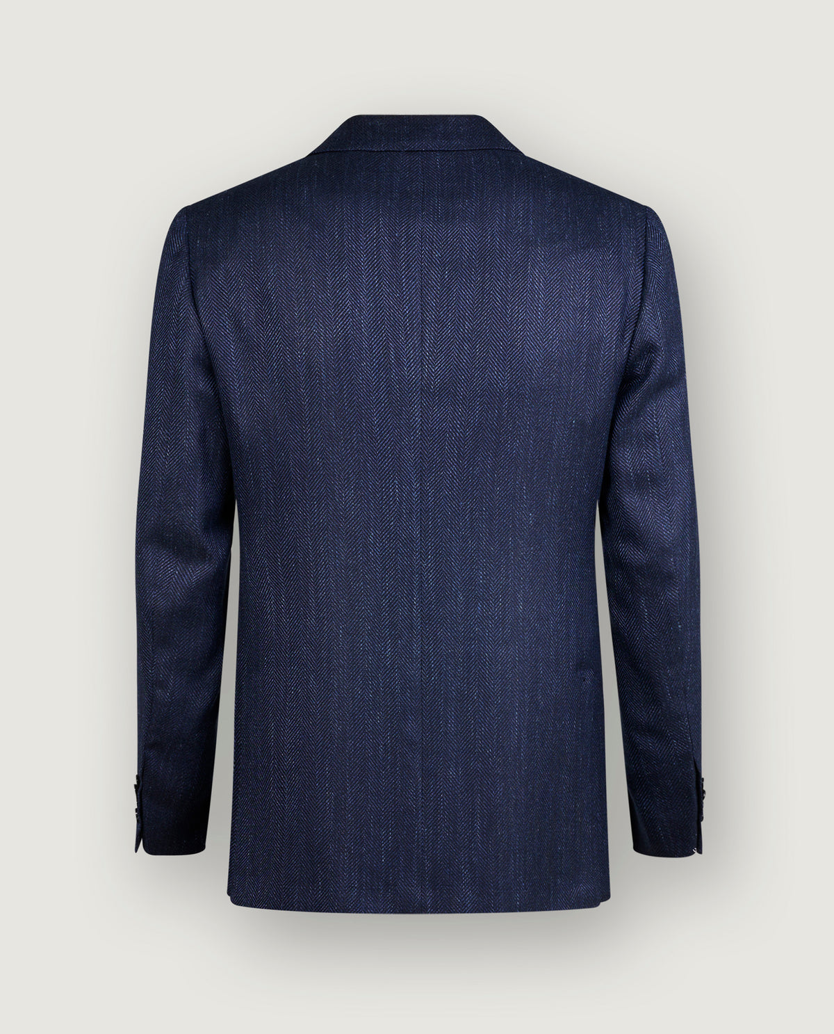 Visgraat Jasje - Blauw