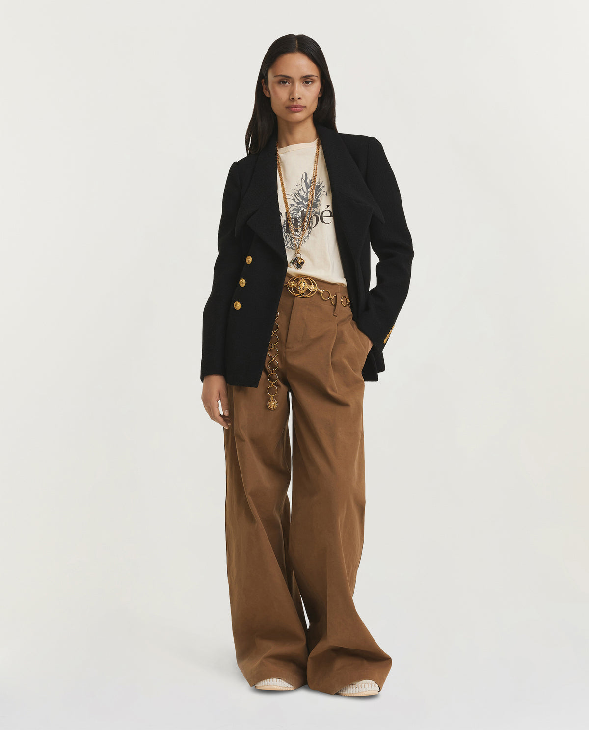 Double-Breasted Blazer