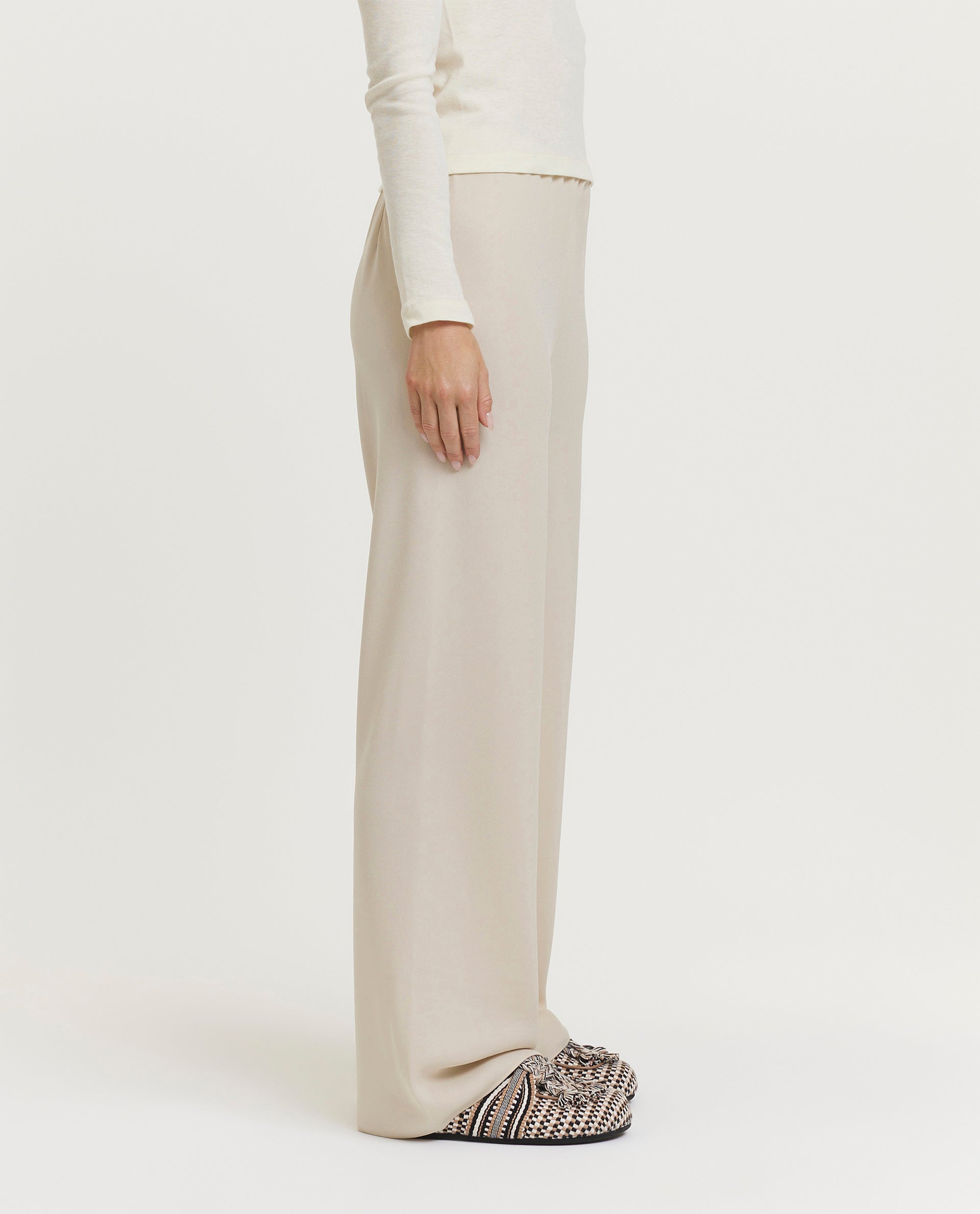 Wide Leg Trousers