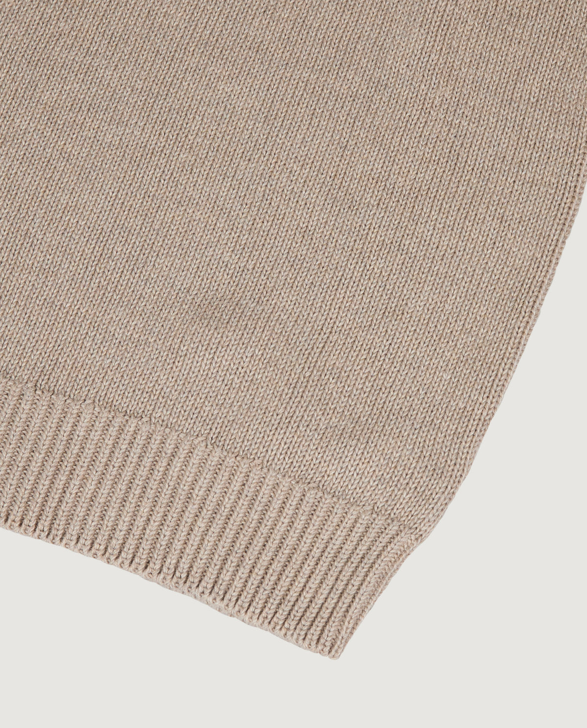 Polo Kraag Trui - Lichtbruin