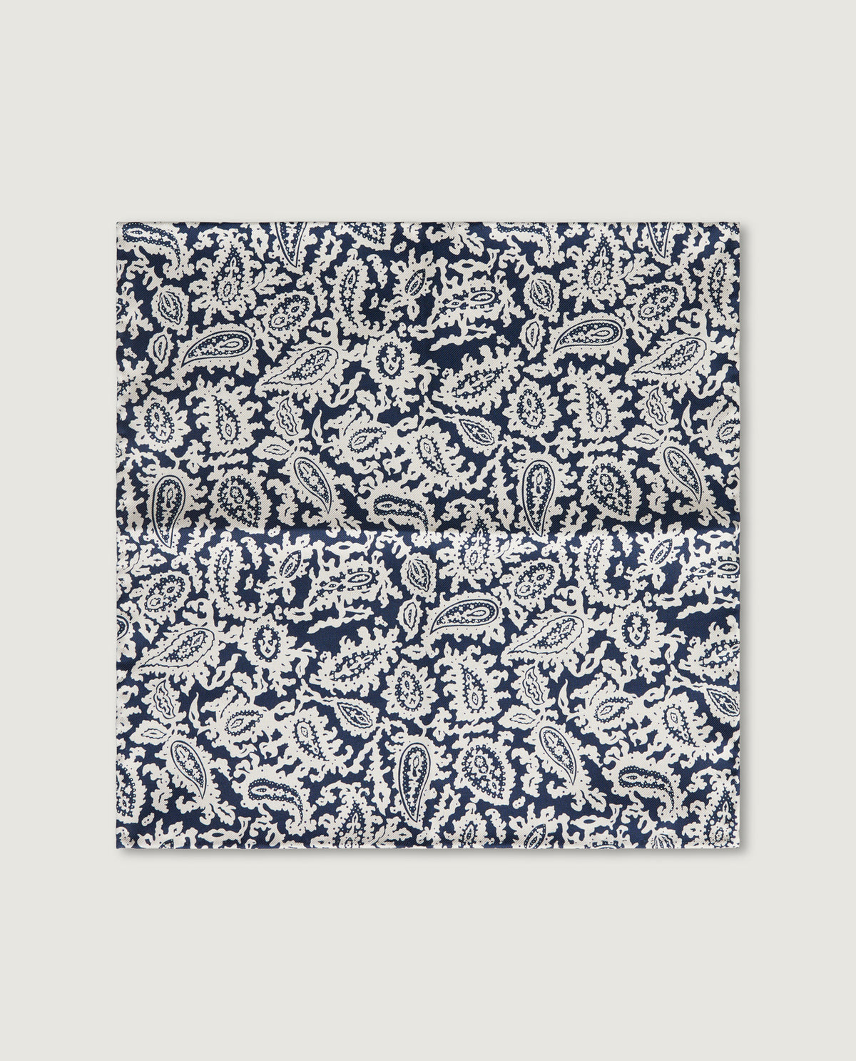 Silk Paisley Pocket Square