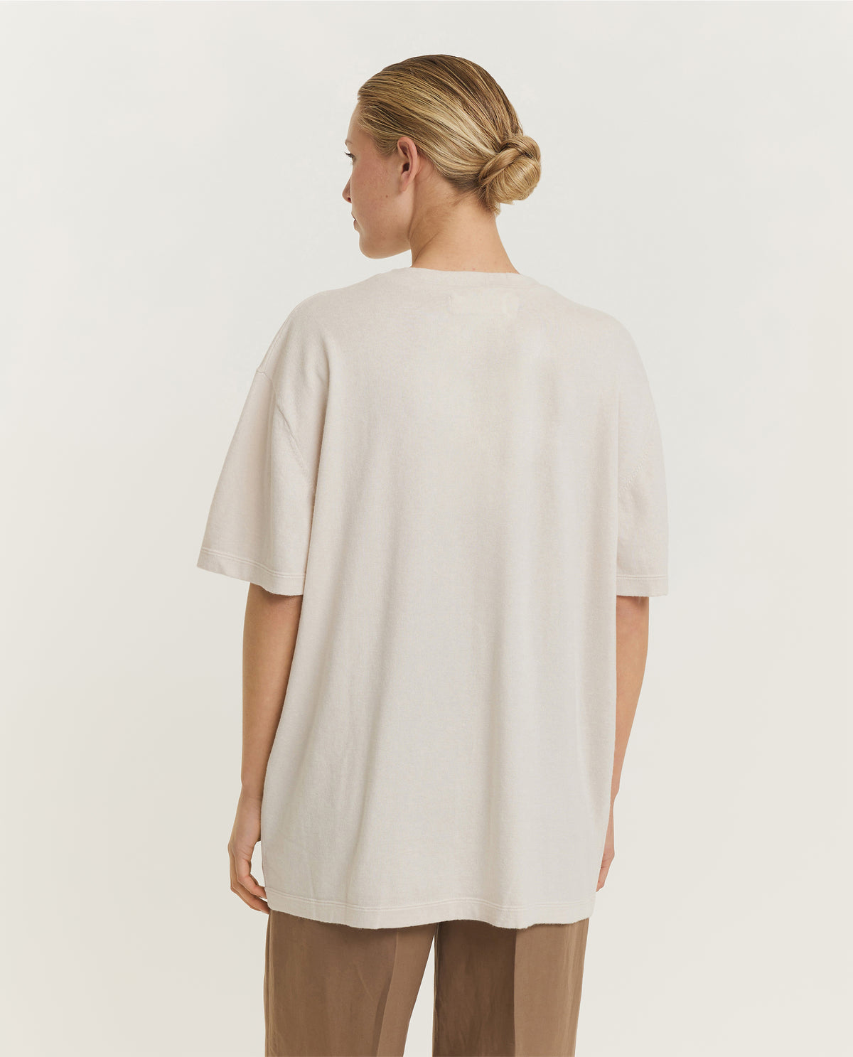 Cotton-Cashmere T-Shirt