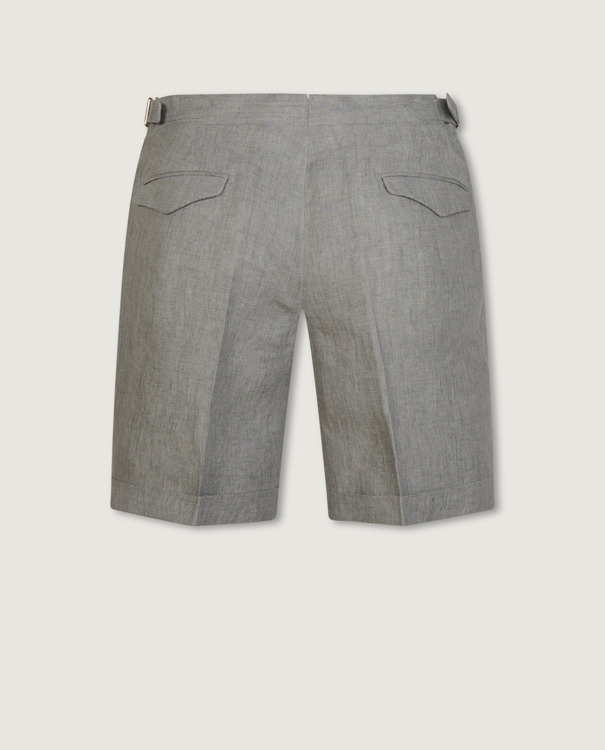 Linnen Korte Broek - Grijs