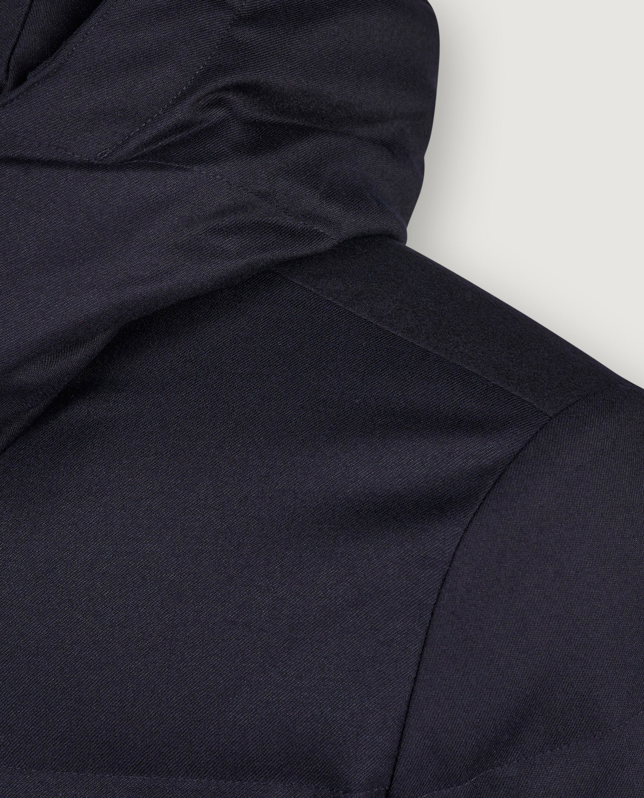 Wollen Donsjas - Donkerblauw