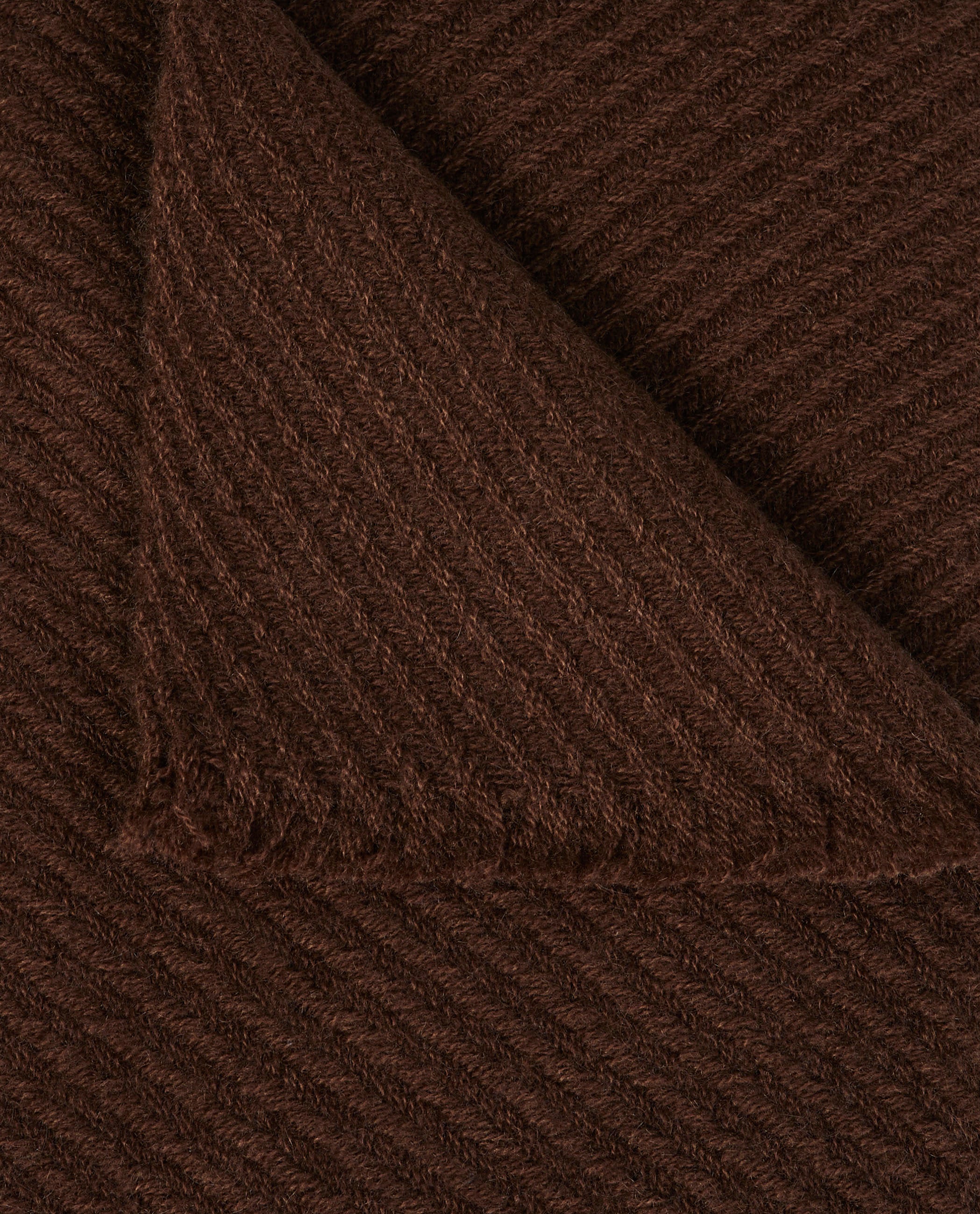 Twill Cashmere Shawl - Bruin