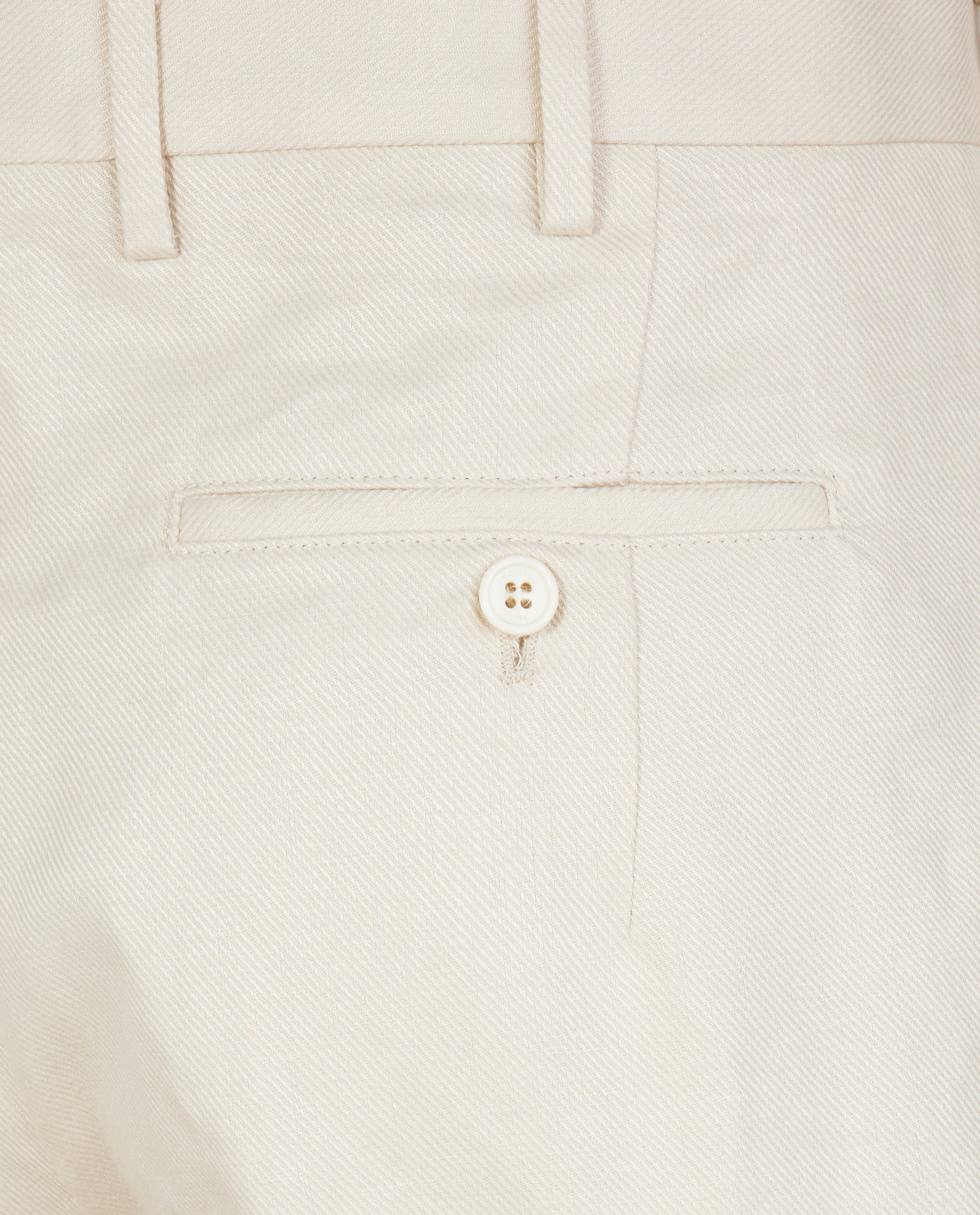 Linen Pleated Trousers