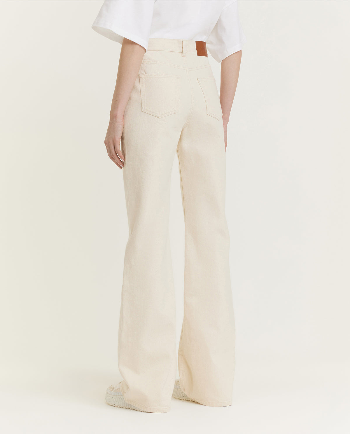 Pure Cotton Flare Jeans