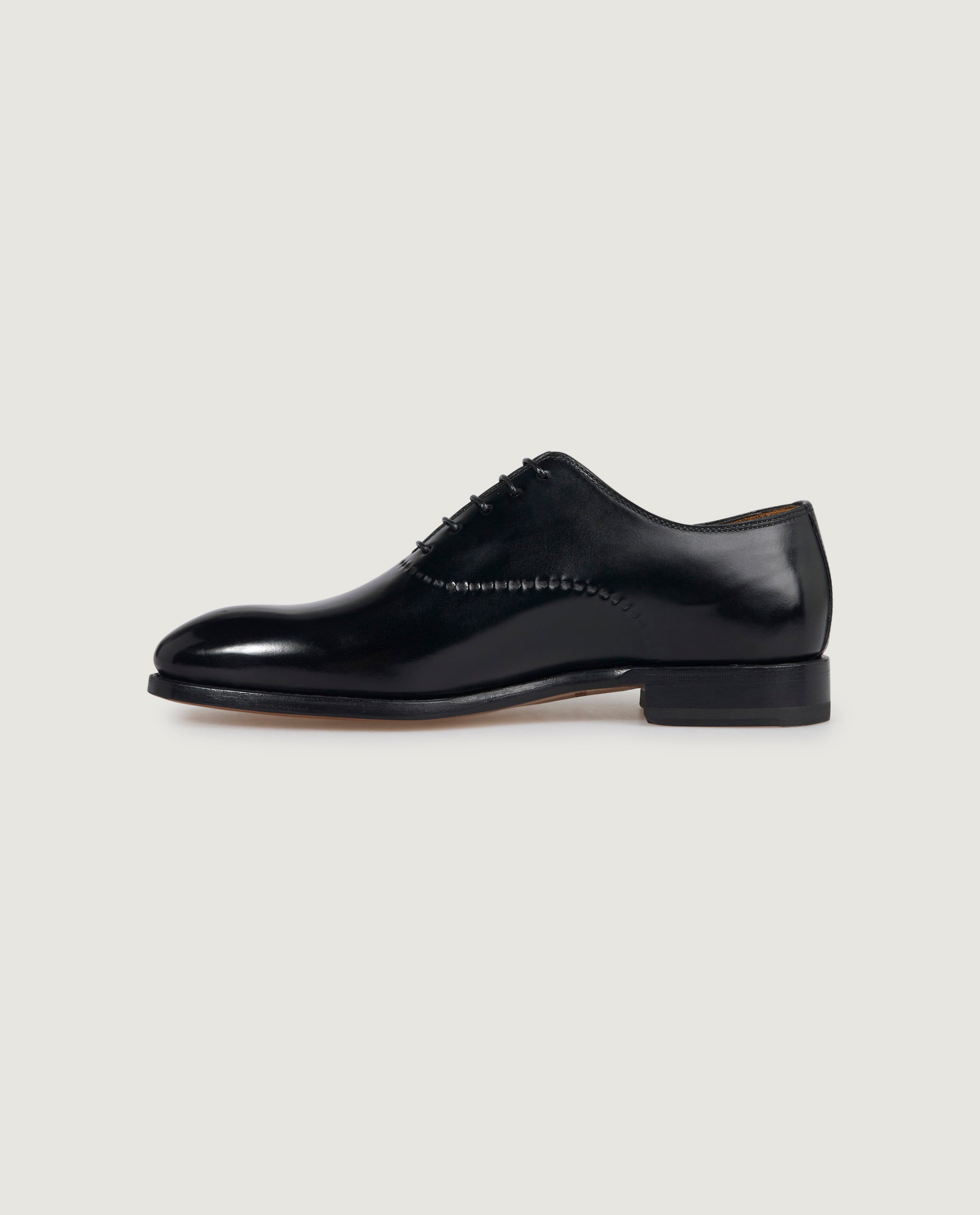 Reversed Stiched Oxfords - Zwart