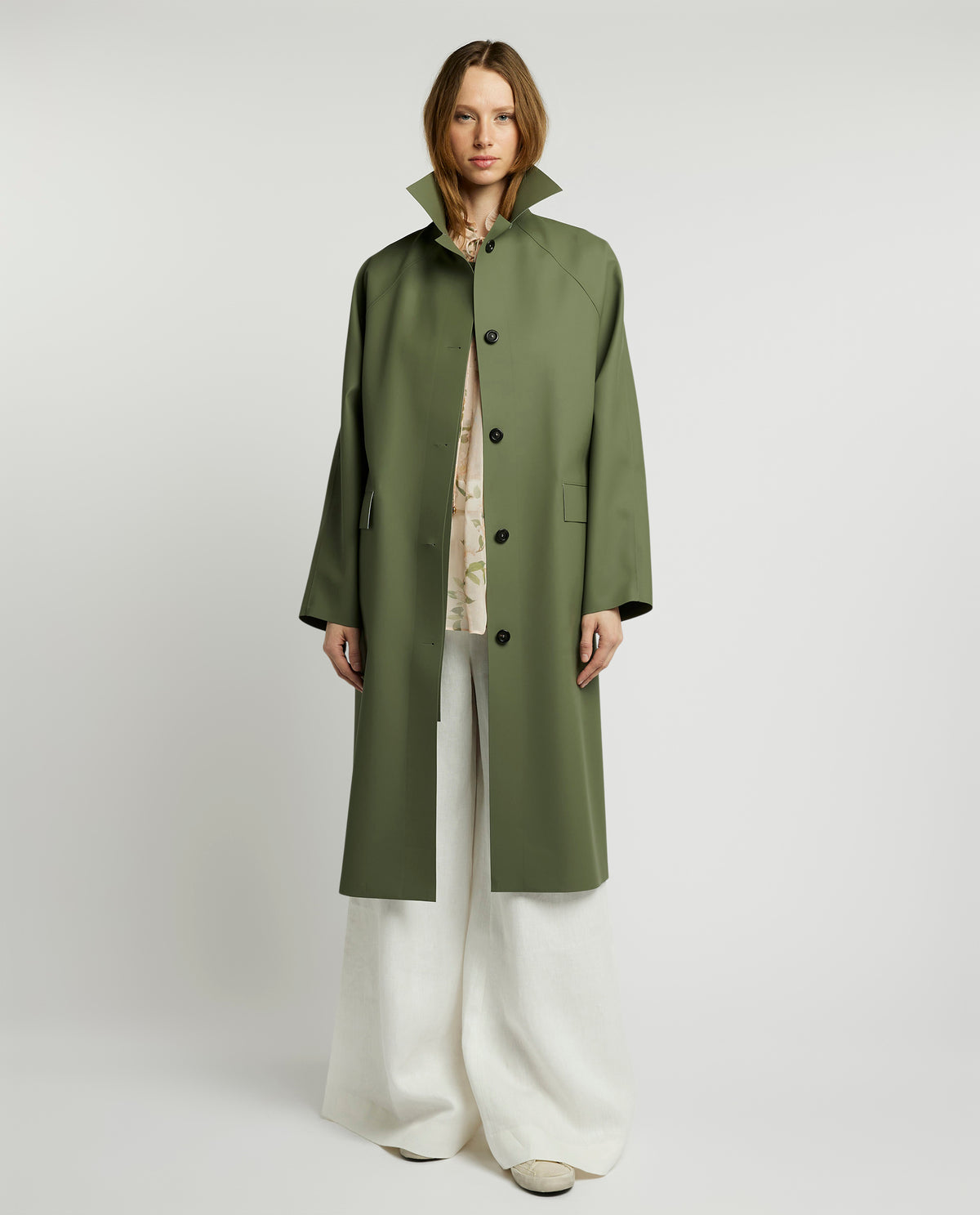 Original Below Rubber Overcoat - Groen