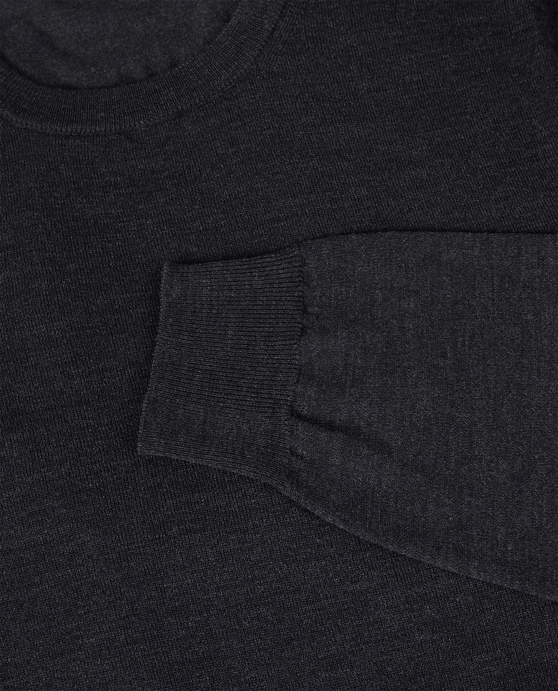 Ronde Hals Trui - Donkergrijs