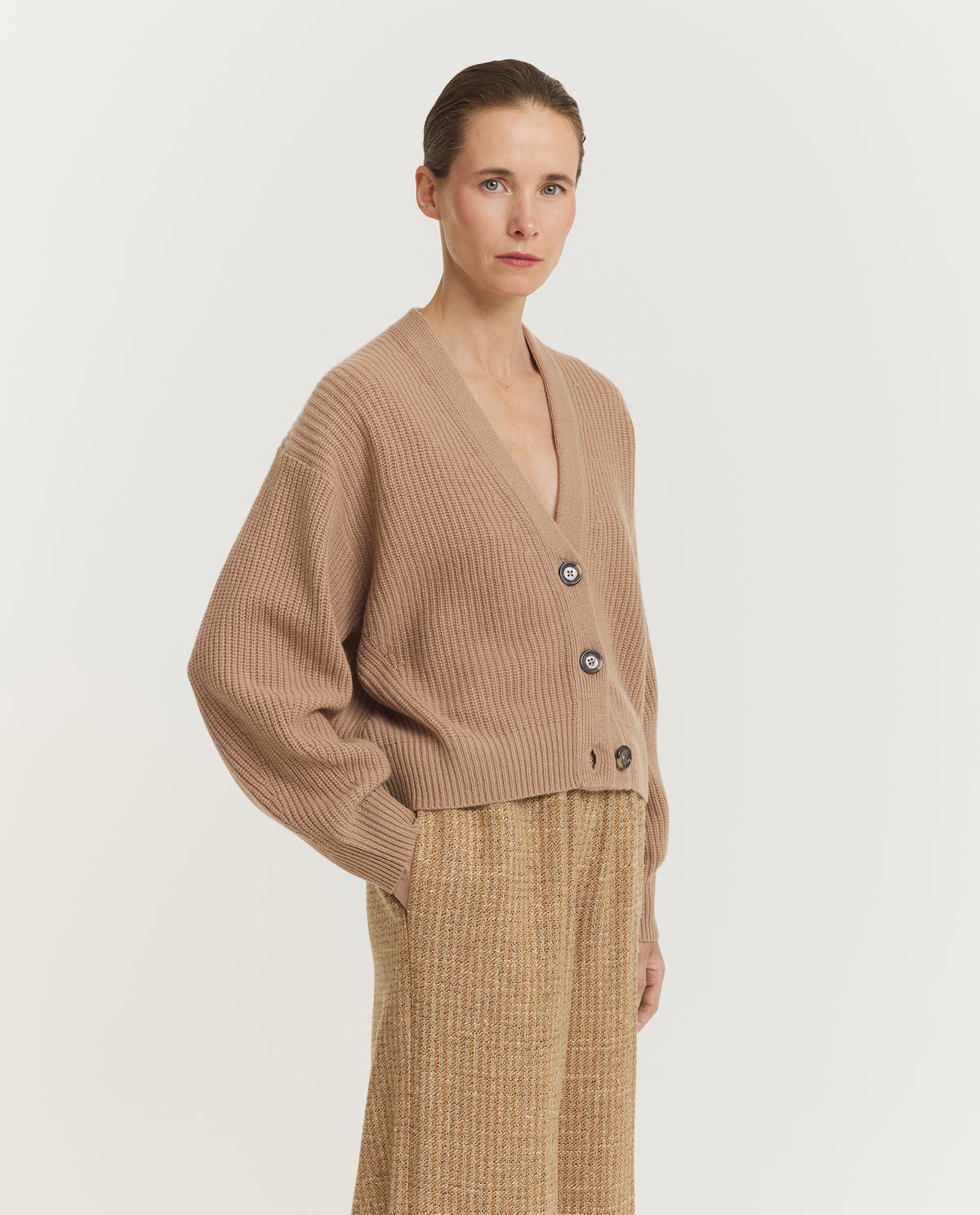 Wool Cashmere Cardigan