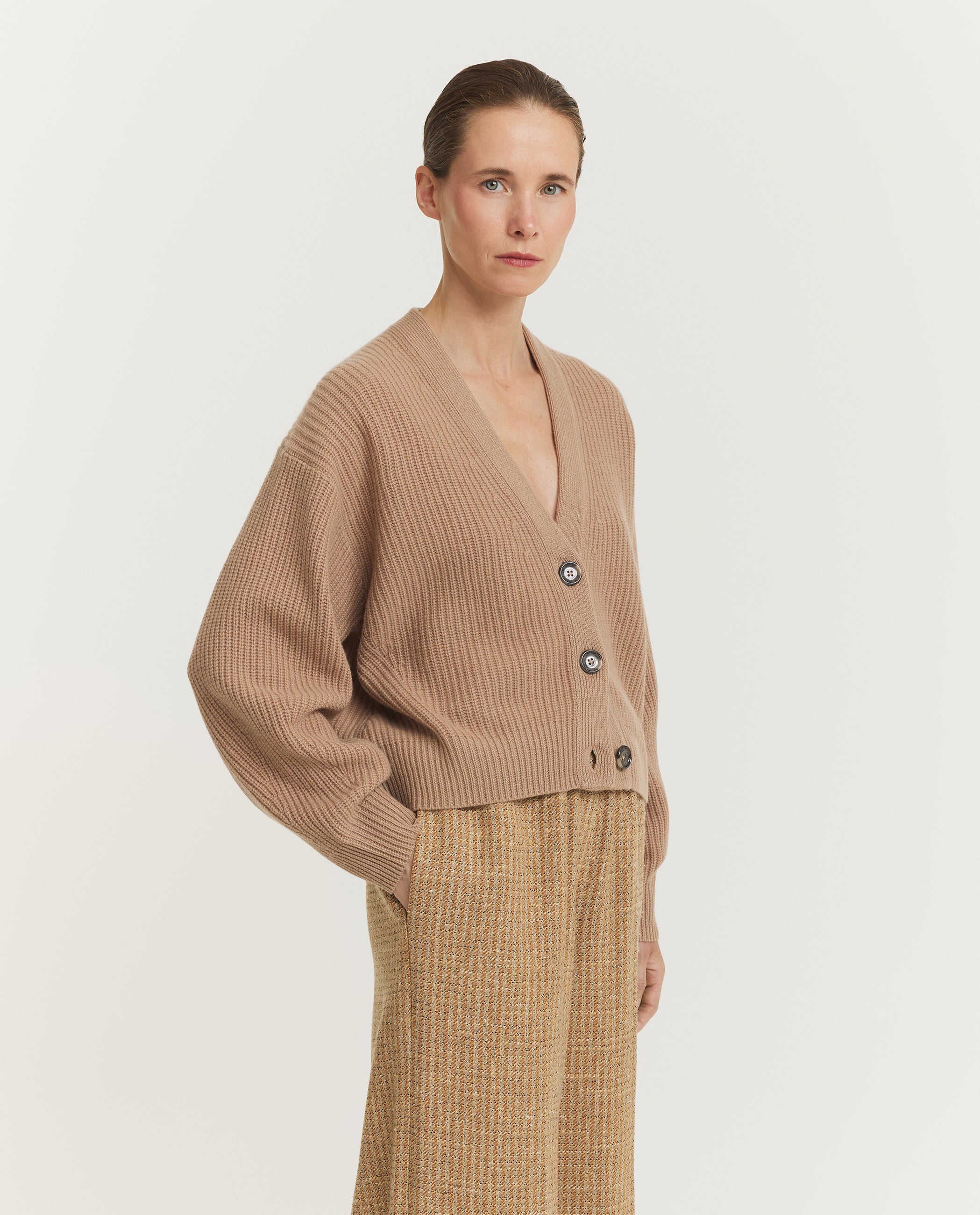 Wool Cashmere Cardigan