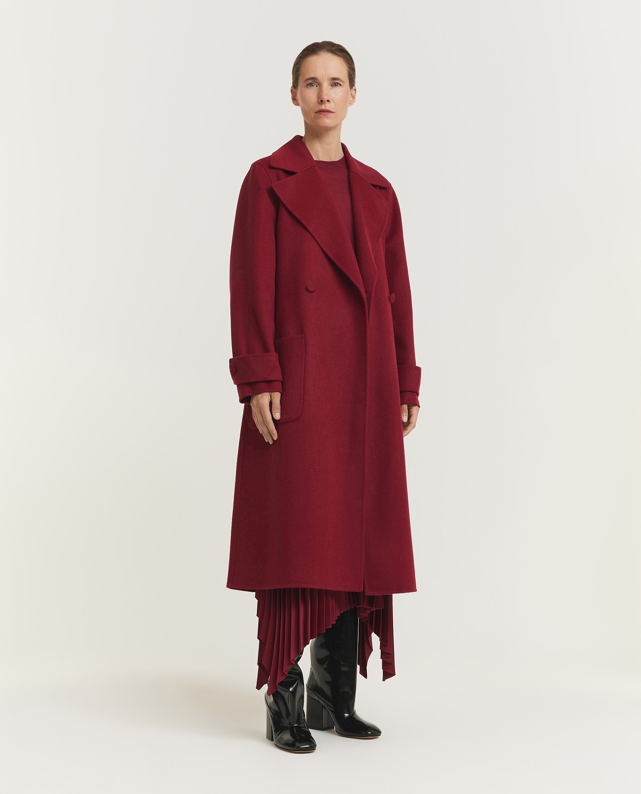 Arline Wool Cashmere Overcoat