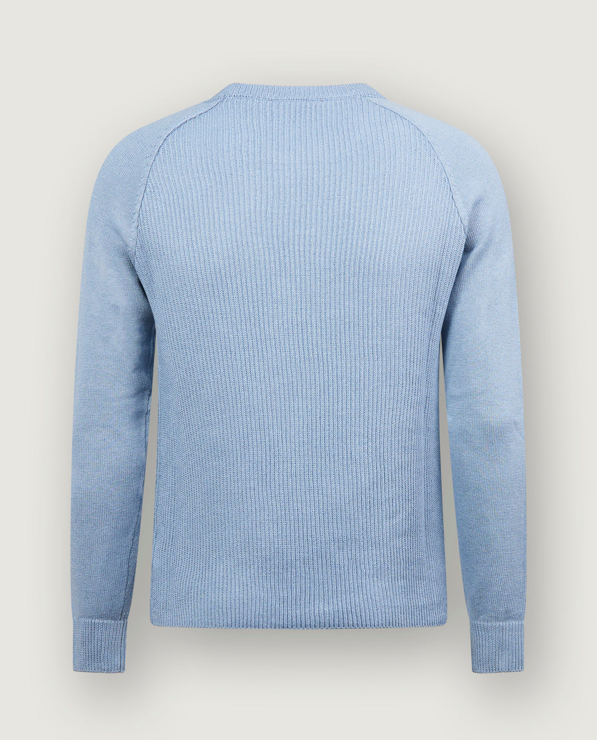 Linnen Katoenen Trui - Lichtblauw