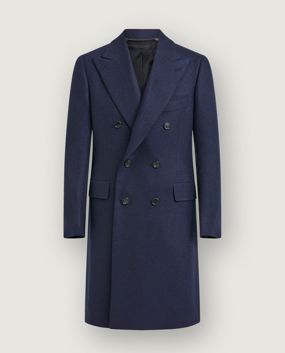 Zealander Wollen Overjas - Blauw