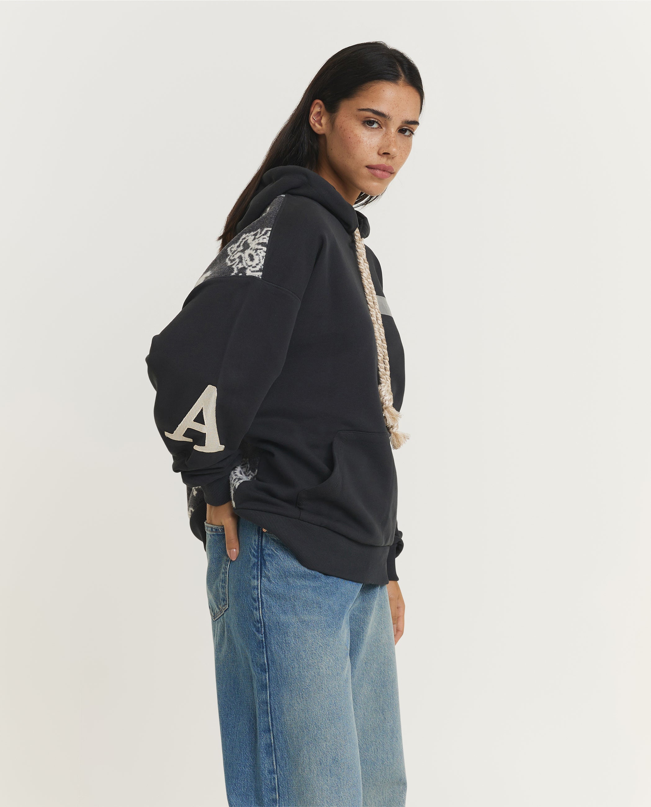 Wool Abandana Hoodie