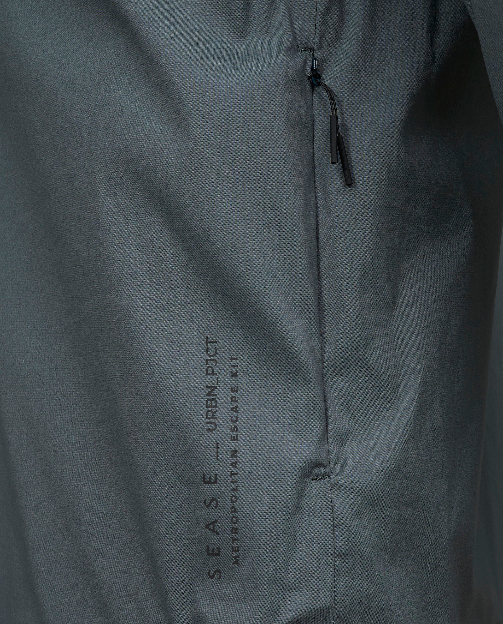 Katoen Blend Overshirt - Blauw