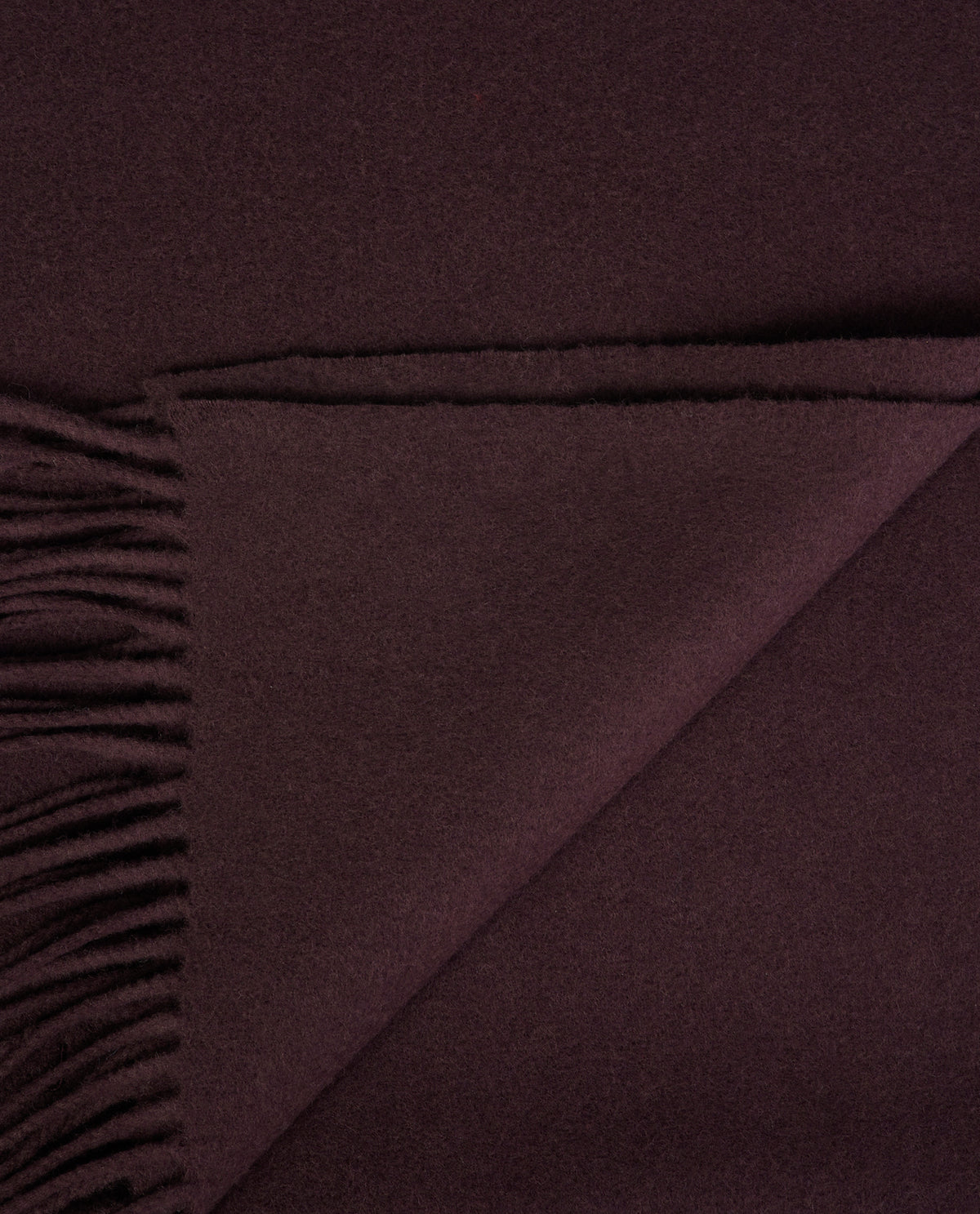 Wollen Cecile Shawl - Paars