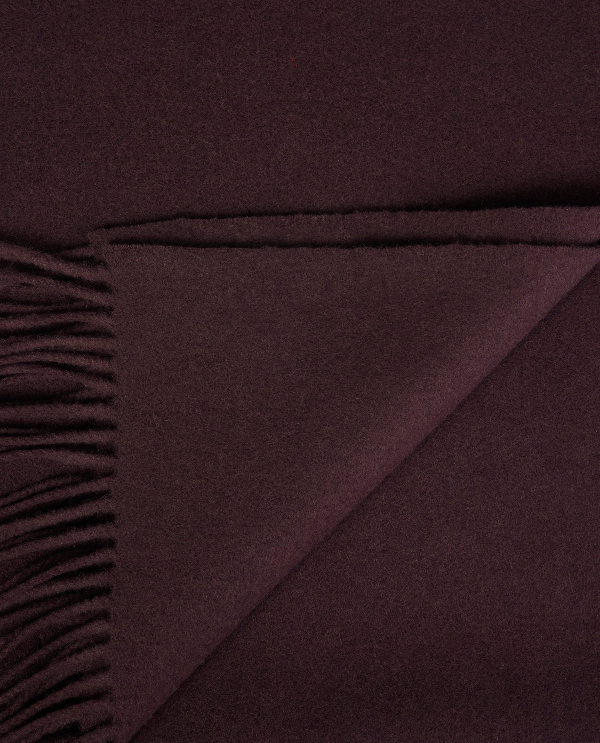 Wollen Cecile Shawl - Paars