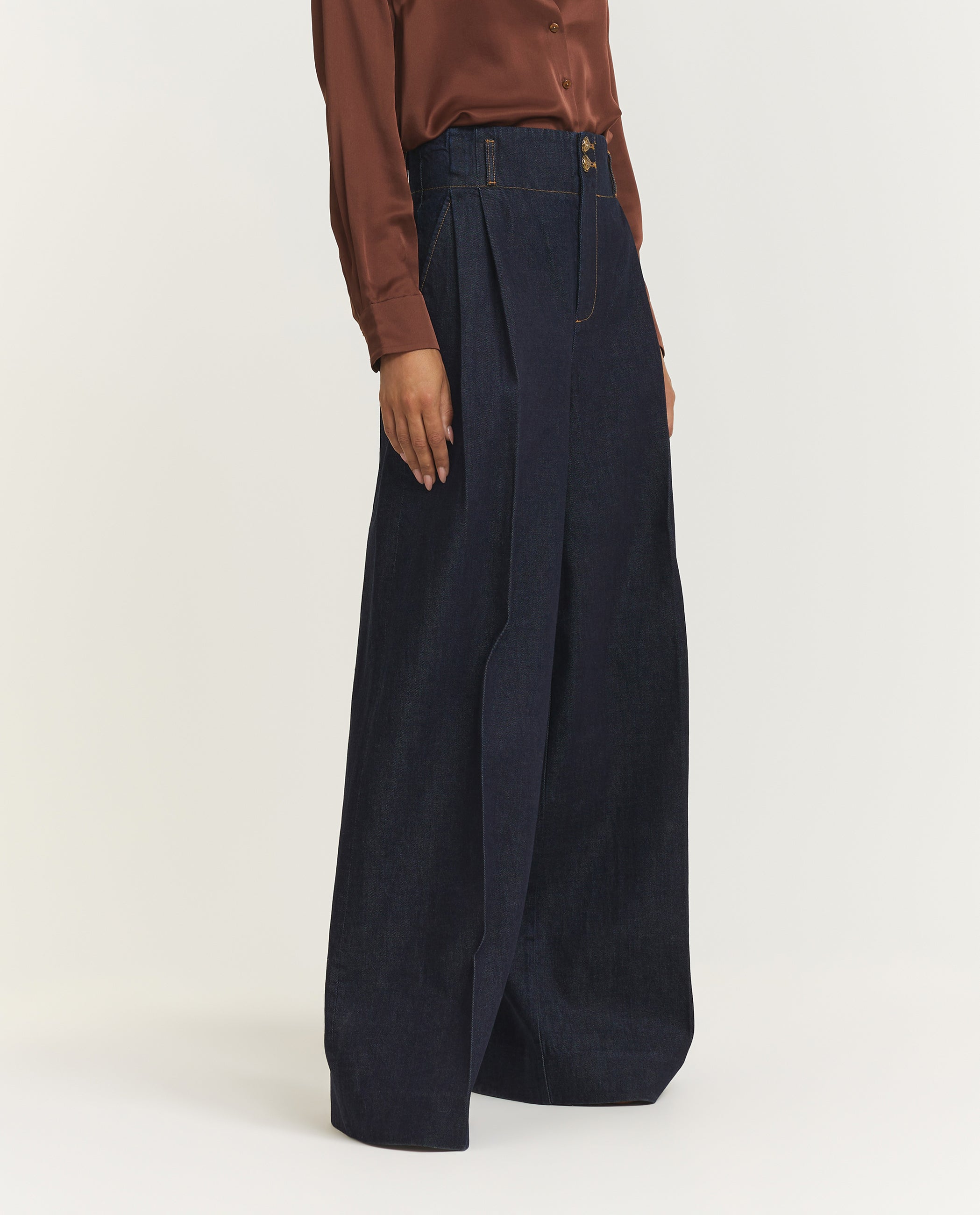 Hypnotic Denim Tailored Broek - Donkerblauw