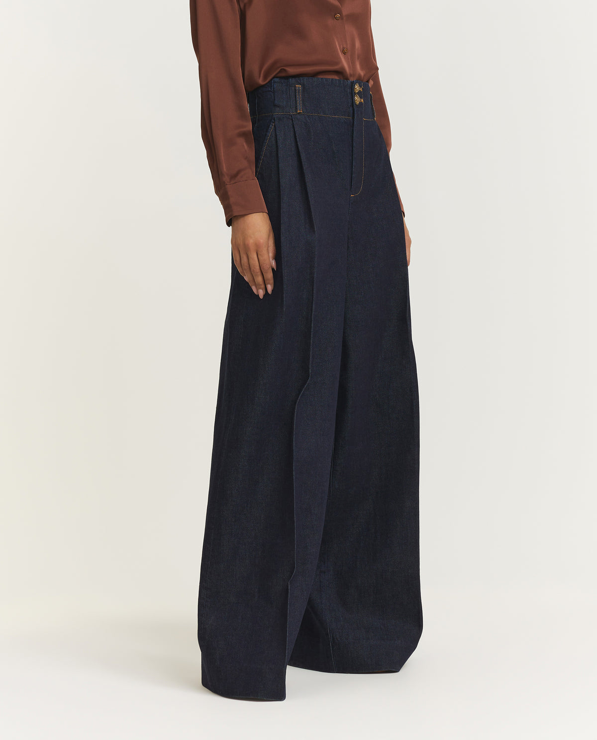 Hypnotic Denim Tailored Broek - Donkerblauw