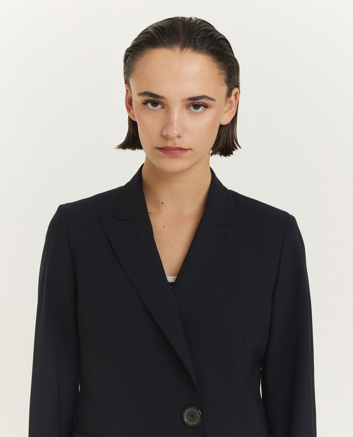 Comfort-Wollen Blazer
- Blauw