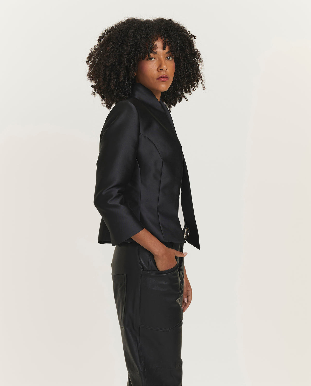 Korte Blazer - Zwart