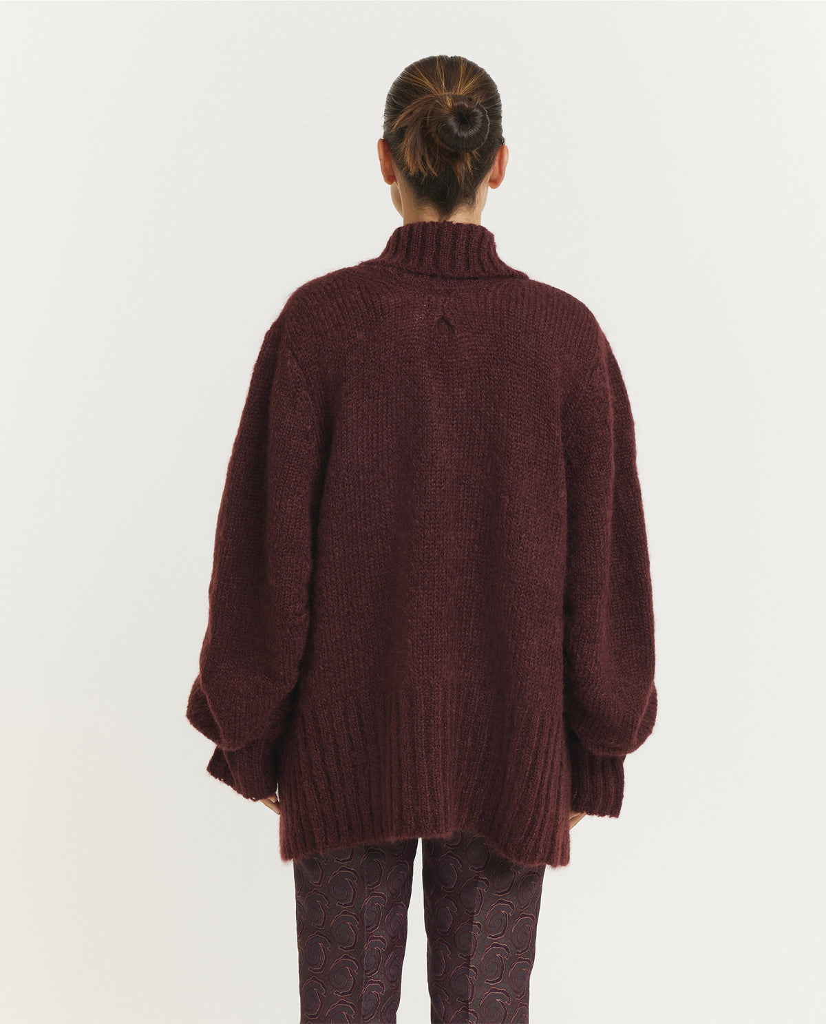 Mohair Wool Temperance Cardigan