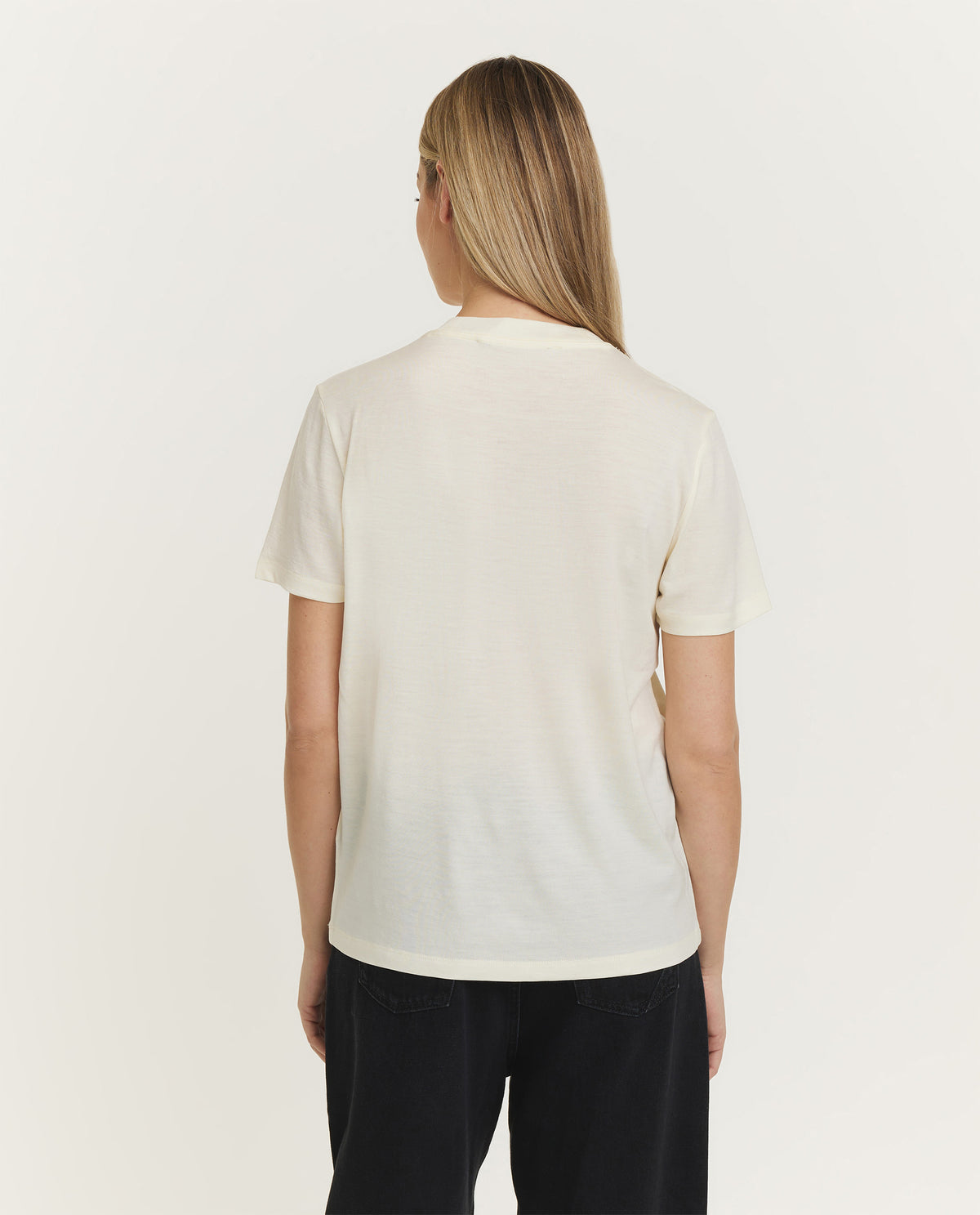 Lichtgewicht wollen T-shirt