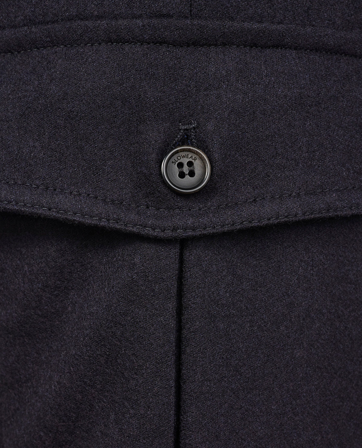 Flanellen Cargobroek - Donkerblauw