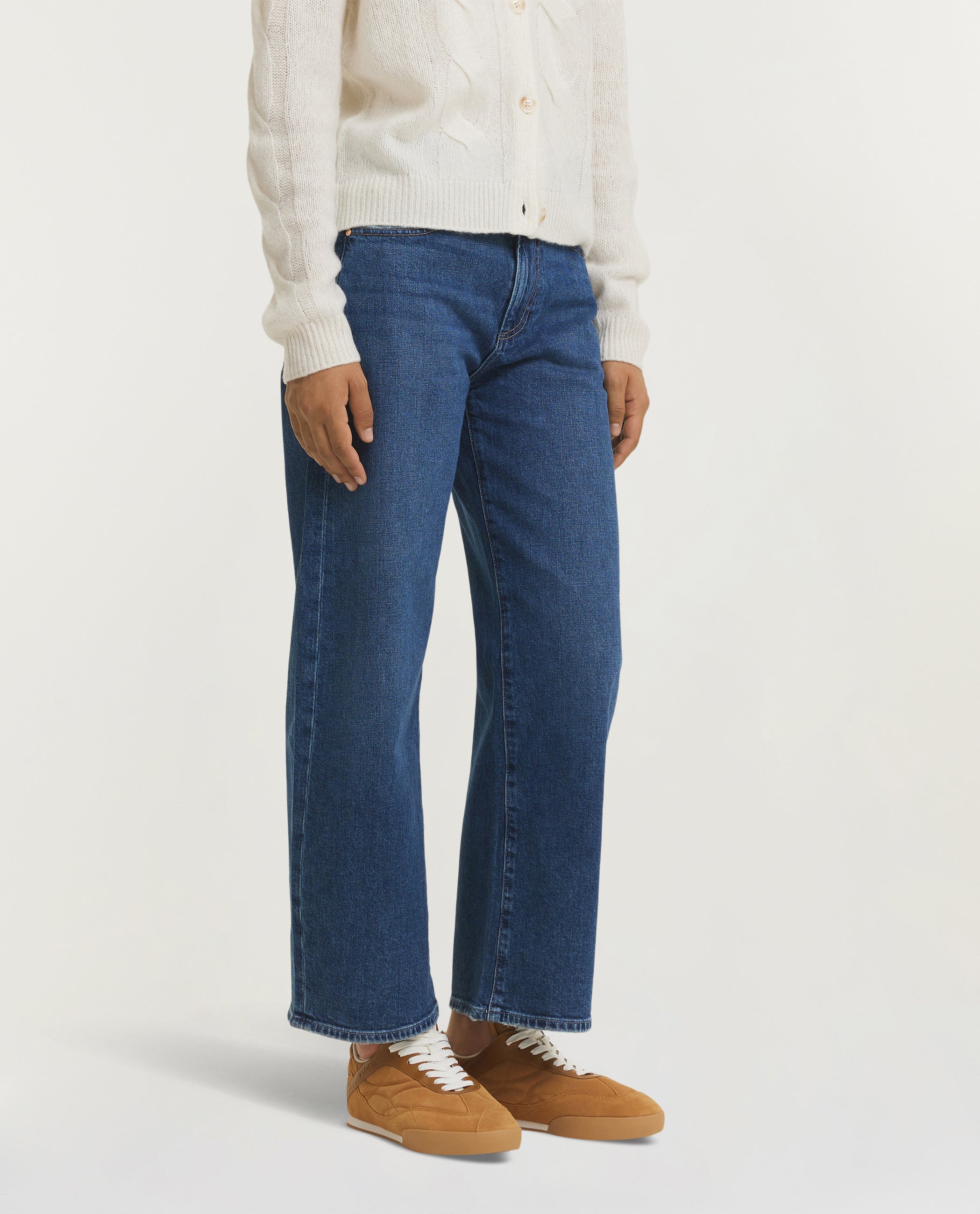 Arellia Ankle Jeans - Blauw