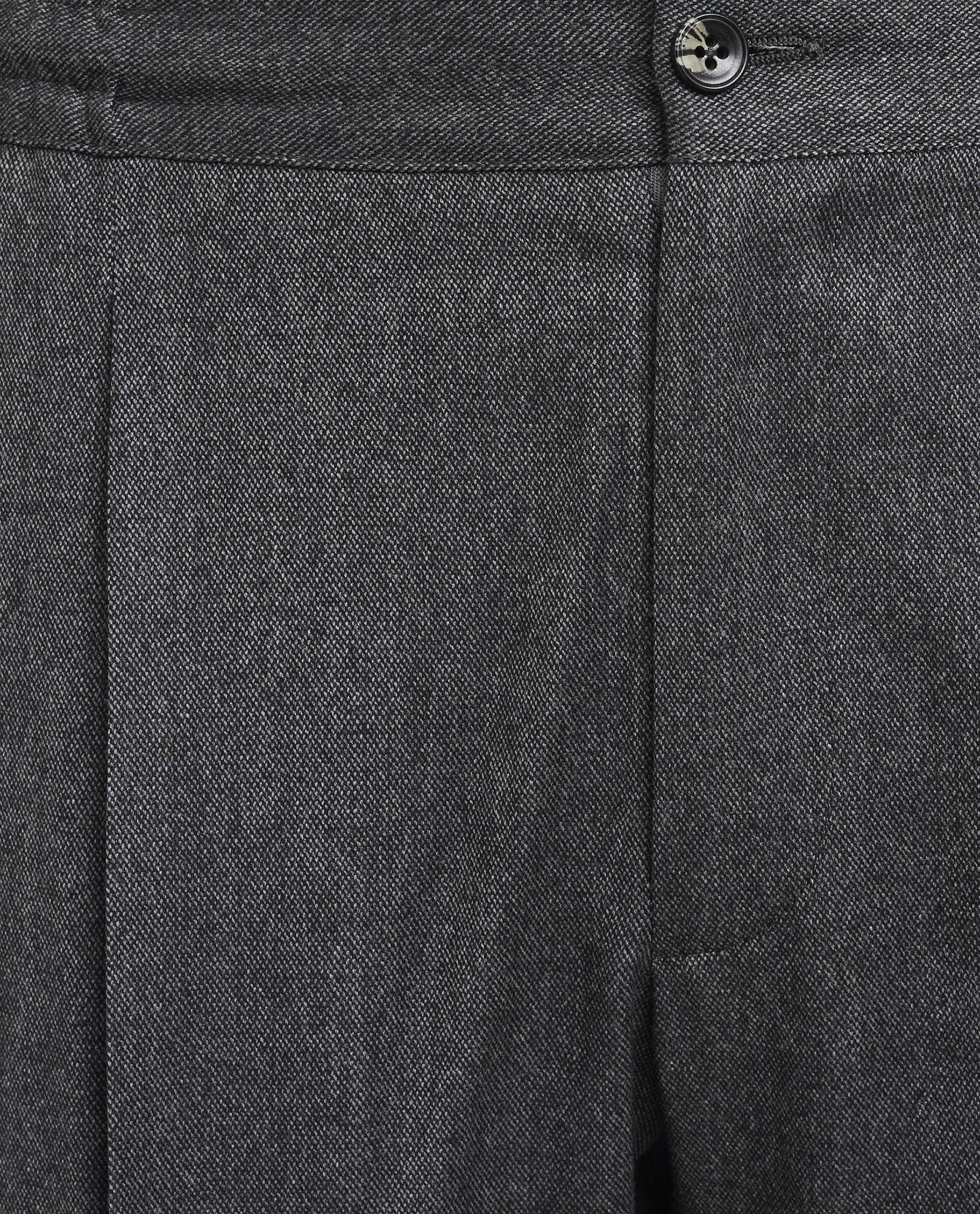 Wol Cashmere Casual Broek - Grijs