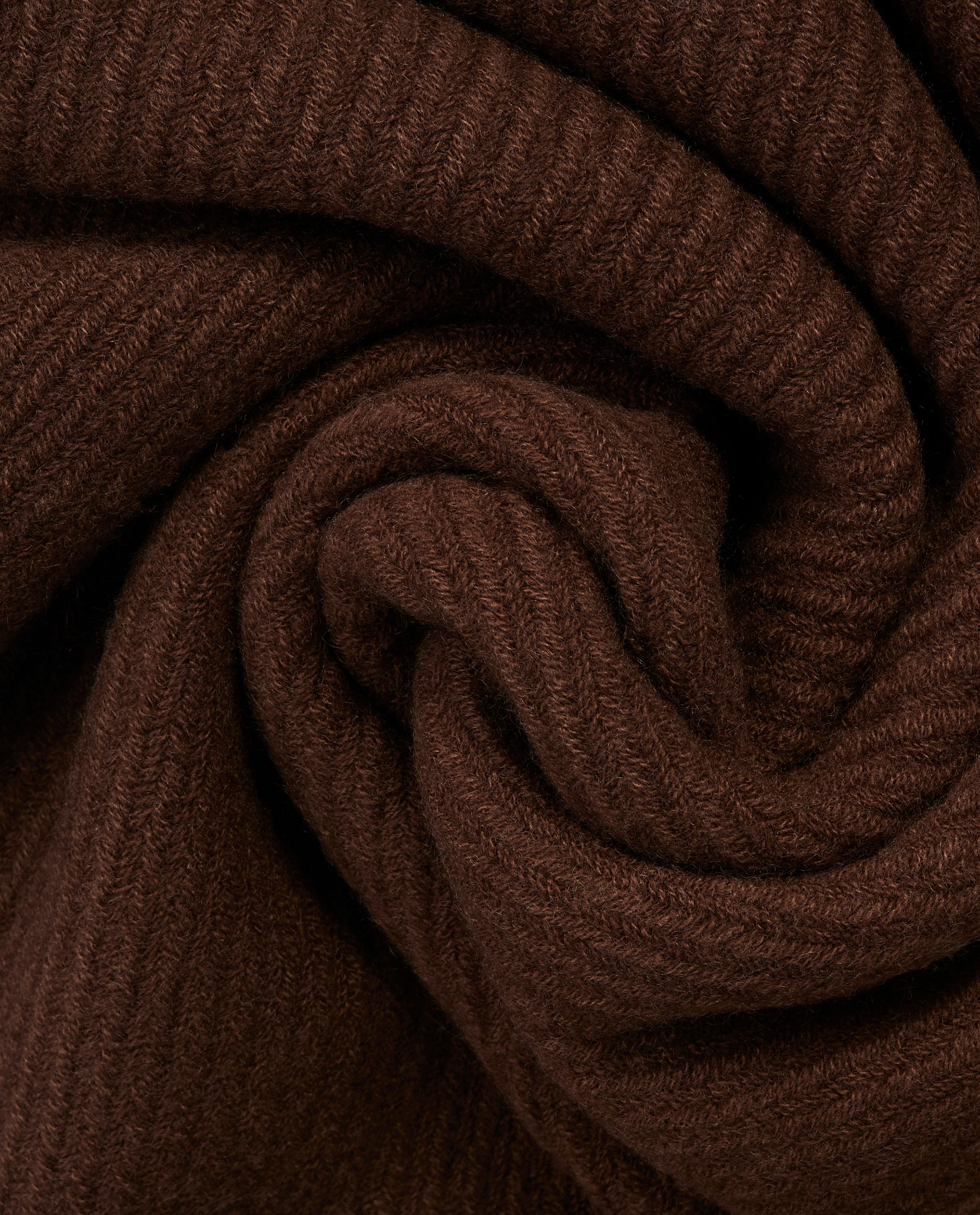 Twill Cashmere Shawl - Bruin