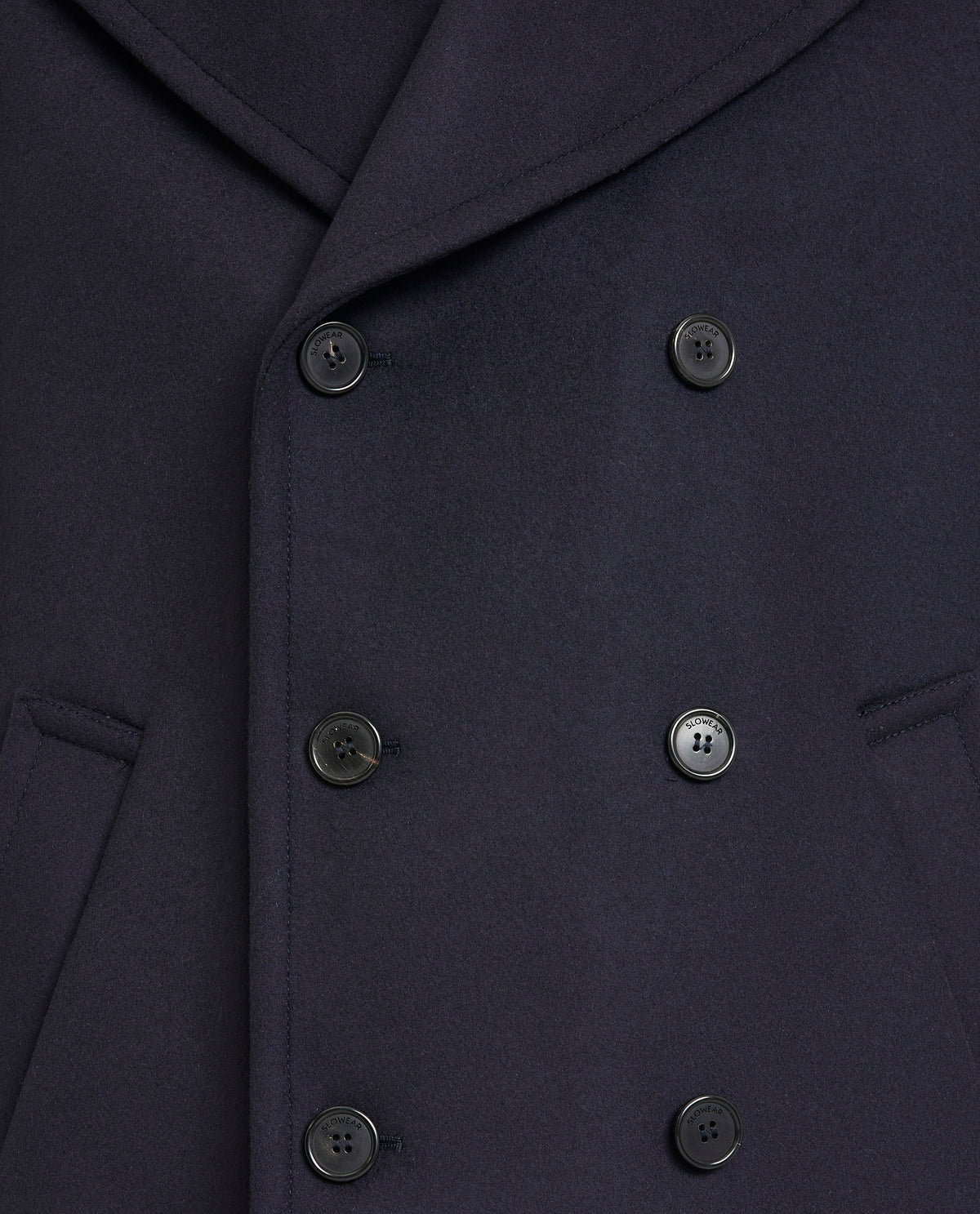 Flannel Wool Peacoat